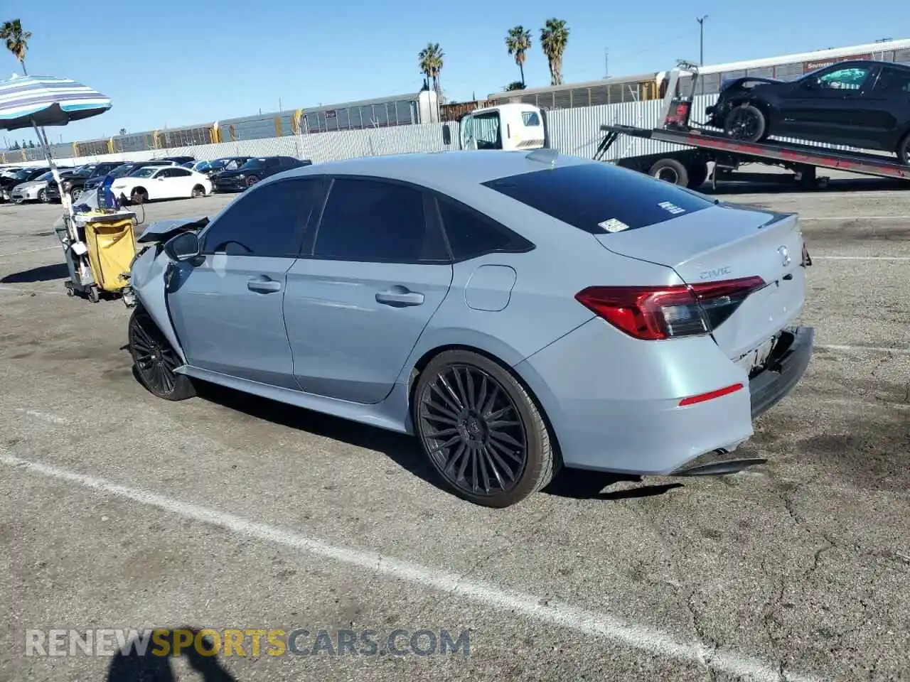 2 Photograph of a damaged car 2HGFE2F59NH561375 HONDA CIVIC 2022