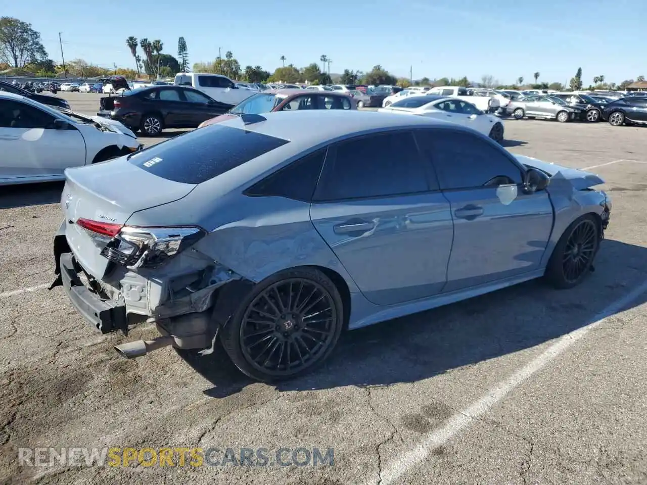 3 Photograph of a damaged car 2HGFE2F59NH561375 HONDA CIVIC 2022