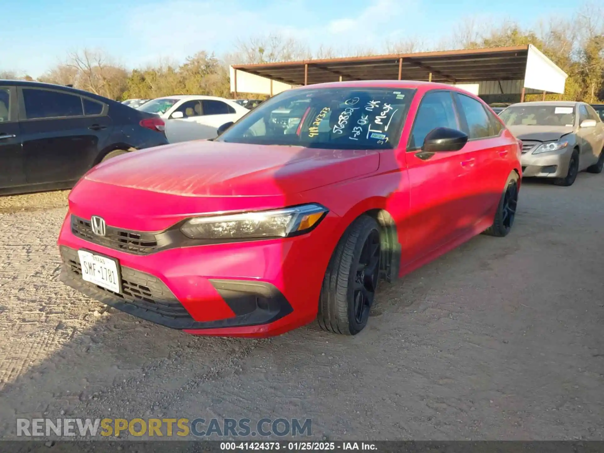 2 Photograph of a damaged car 2HGFE2F59NH565832 HONDA CIVIC 2022