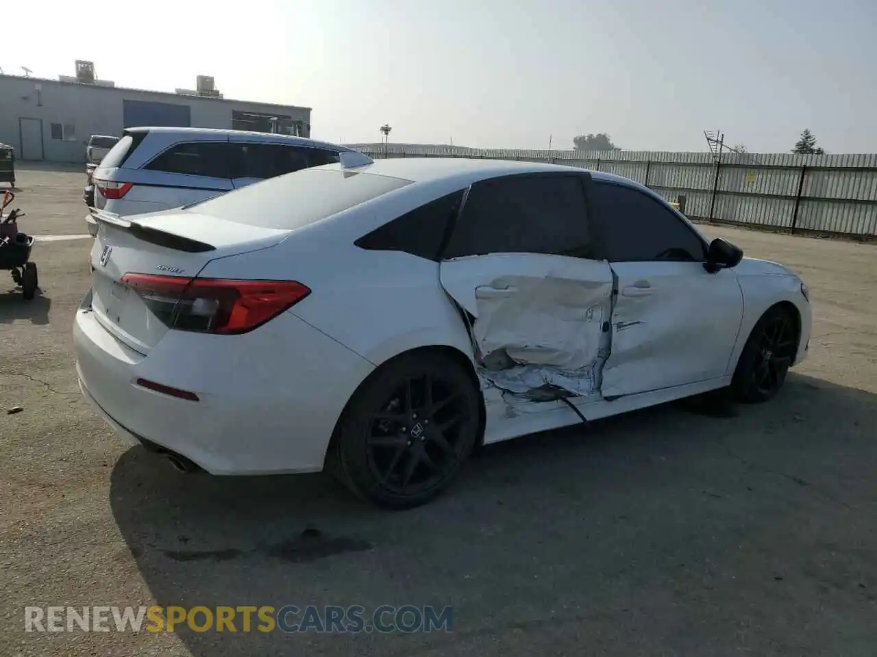 3 Photograph of a damaged car 2HGFE2F59NH572229 HONDA CIVIC 2022