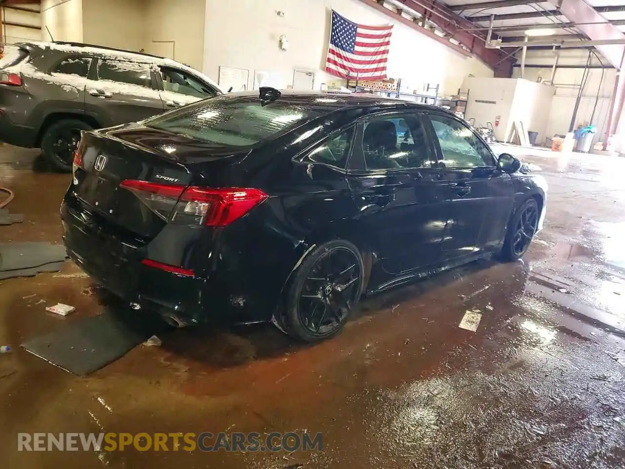 3 Photograph of a damaged car 2HGFE2F59NH597549 HONDA CIVIC 2022