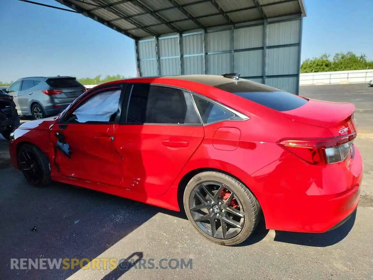 2 Photograph of a damaged car 2HGFE2F59NH598796 HONDA CIVIC 2022