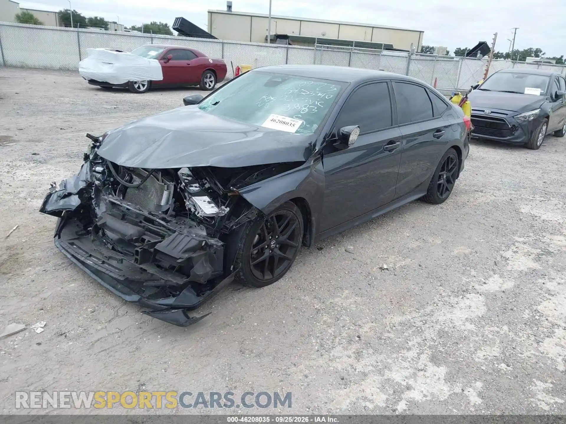 2 Фотография поврежденного автомобиля 2HGFE2F59NH603883 HONDA CIVIC 2022