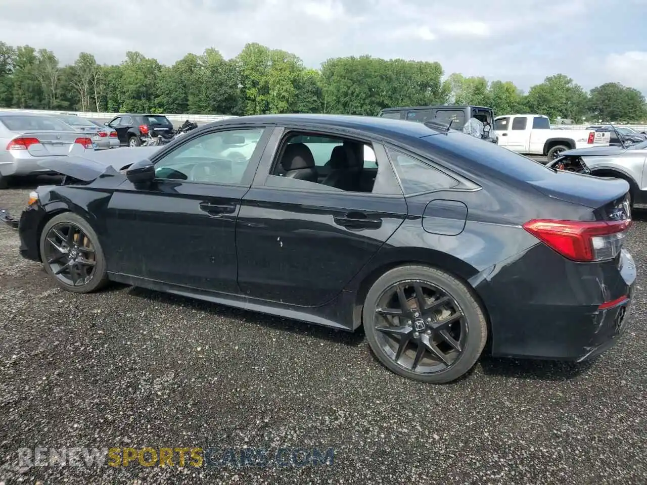 2 Photograph of a damaged car 2HGFE2F5XNH501072 HONDA CIVIC 2022