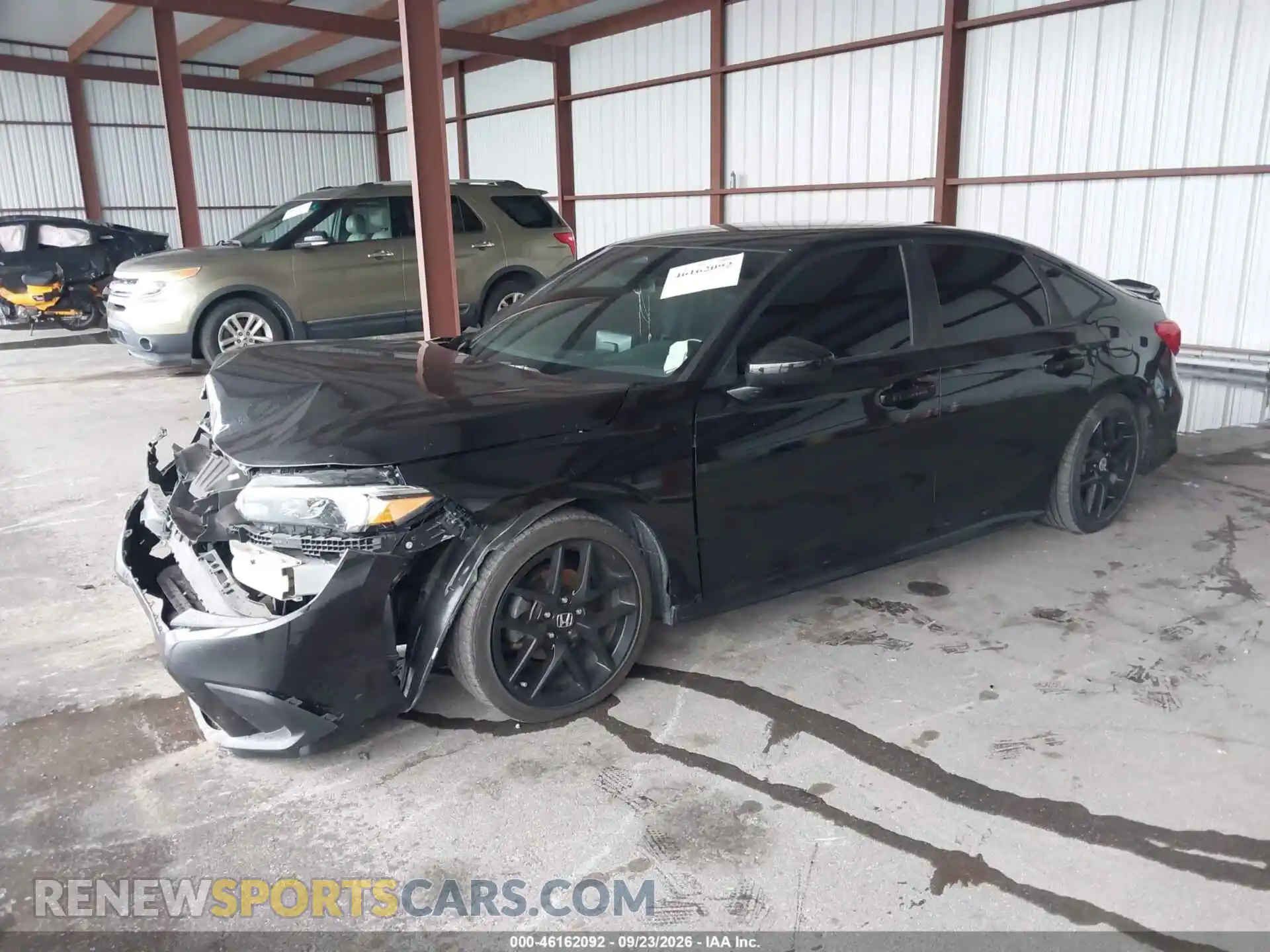 2 Photograph of a damaged car 2HGFE2F5XNH503596 HONDA CIVIC 2022