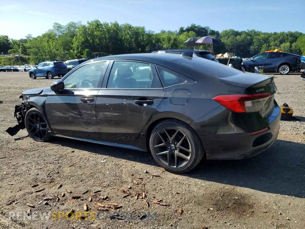 2 Photograph of a damaged car 2HGFE2F5XNH507700 HONDA CIVIC 2022
