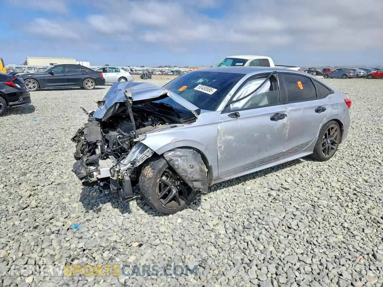 1 fotografías del automóvil dañado 2HGFE2F5XNH530569 HONDA CIVIC 2022