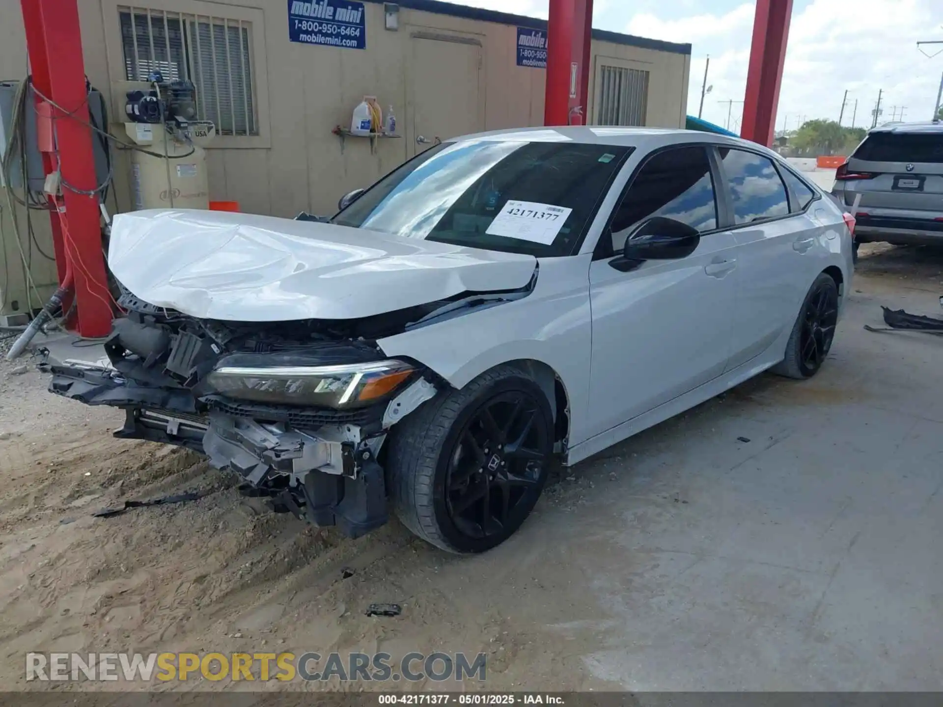 2 Photograph of a damaged car 2HGFE2F5XNH538882 HONDA CIVIC 2022