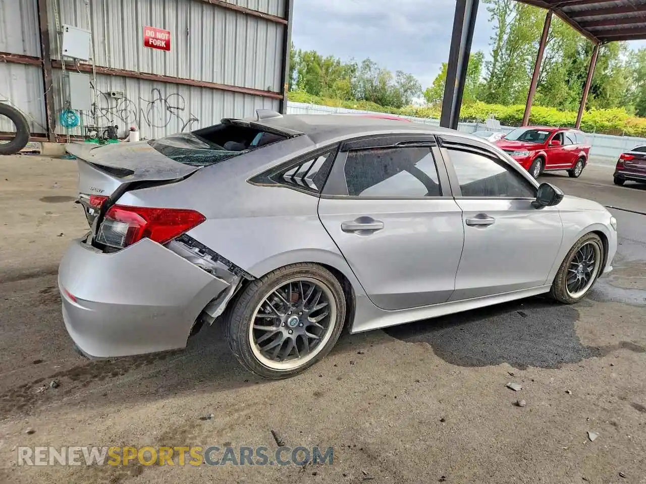 3 Фотография поврежденного автомобиля 2HGFE2F5XNH561076 HONDA CIVIC 2022