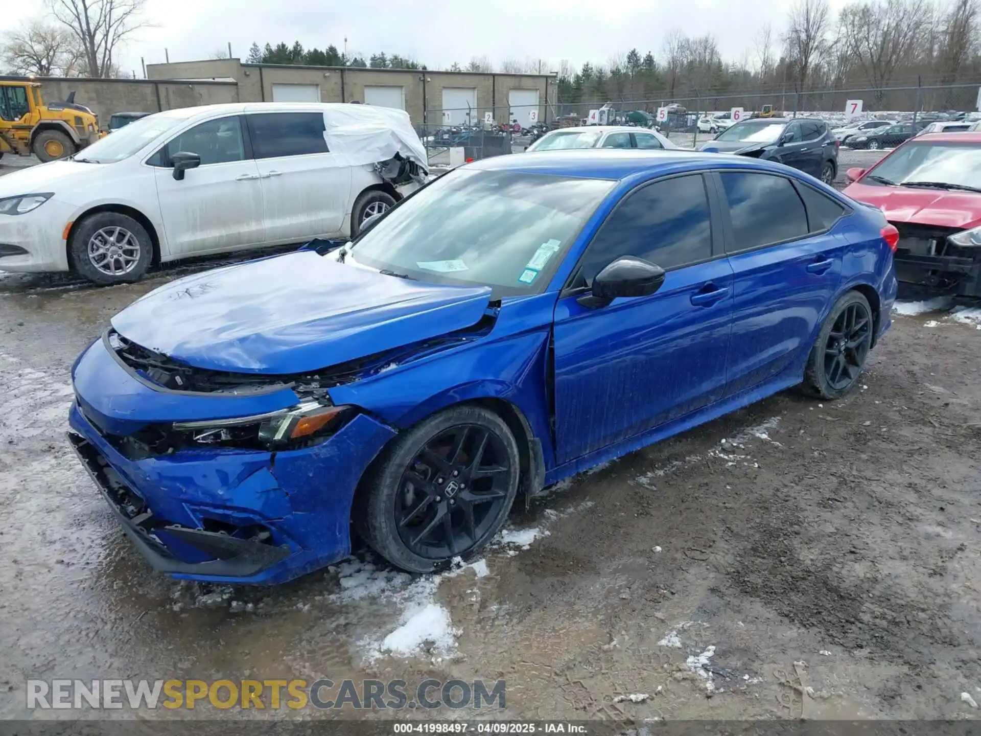 2 Photograph of a damaged car 2HGFE2F5XNH587273 HONDA CIVIC 2022