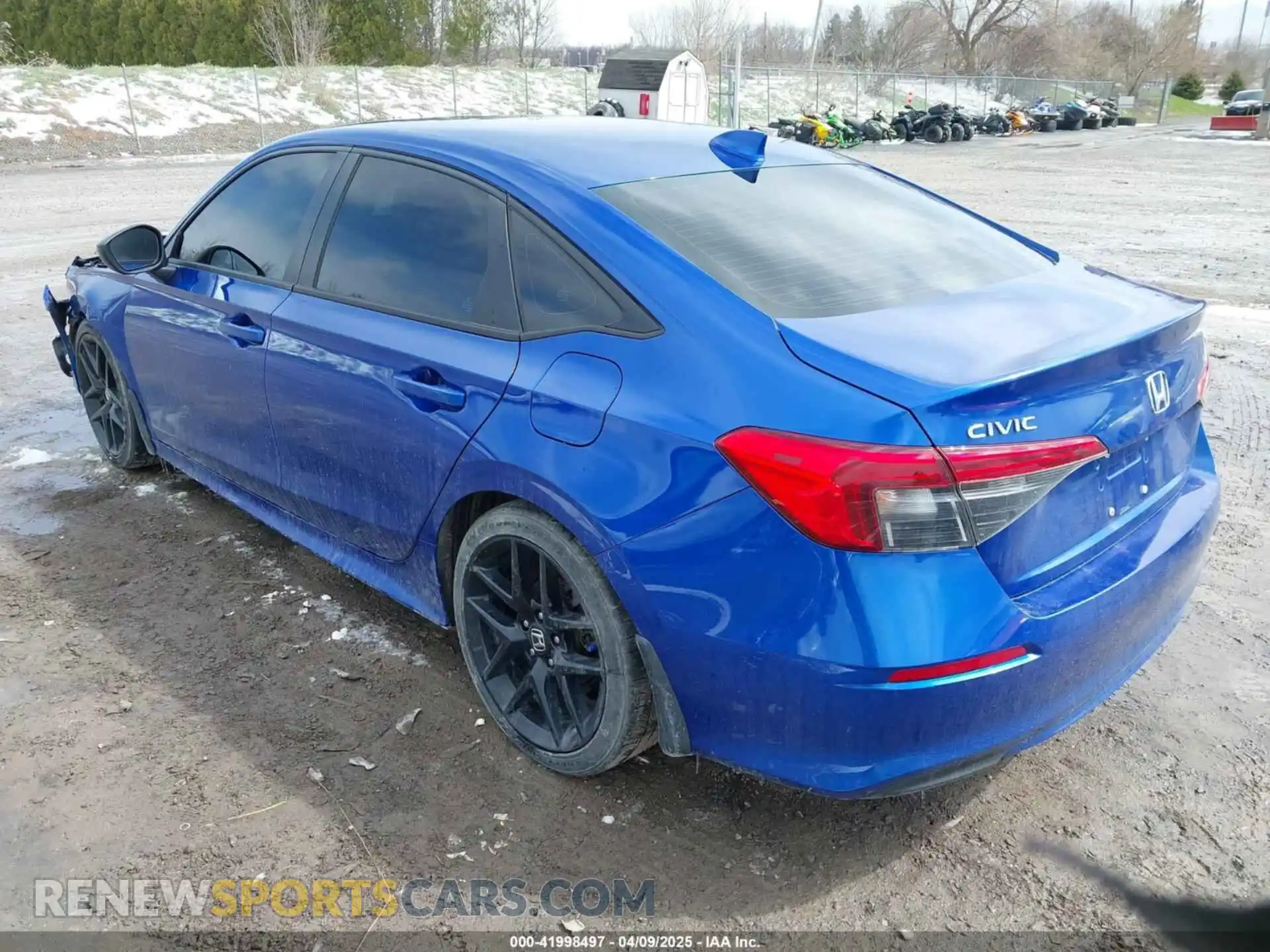 3 Photograph of a damaged car 2HGFE2F5XNH587273 HONDA CIVIC 2022