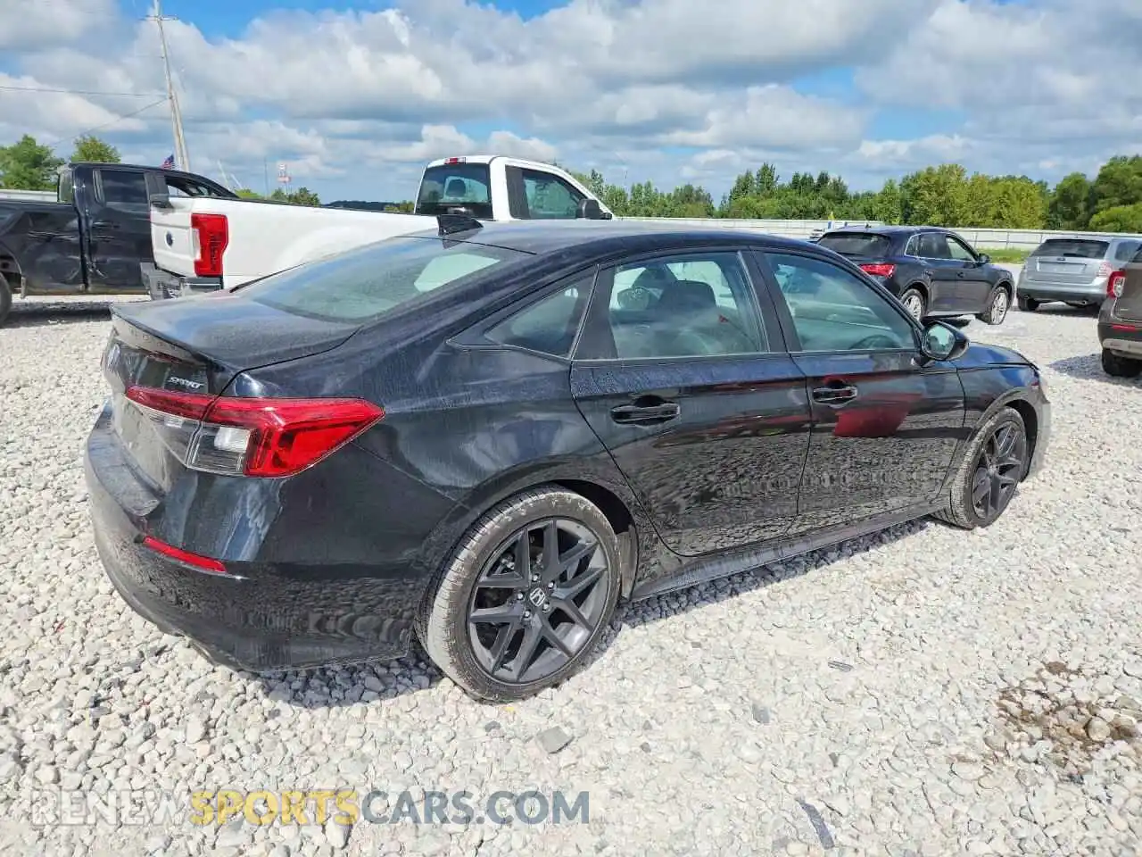 3 Photograph of a damaged car 2HGFE2F5XNH592151 HONDA CIVIC 2022