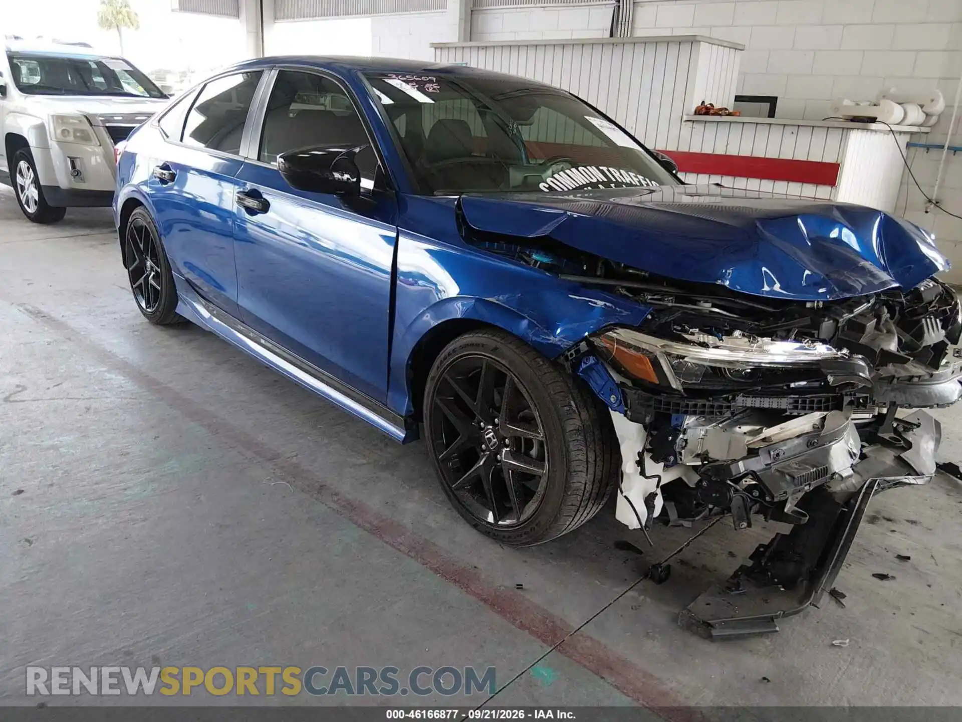 1 Photograph of a damaged car 2HGFE2F5XNH599682 HONDA CIVIC 2022