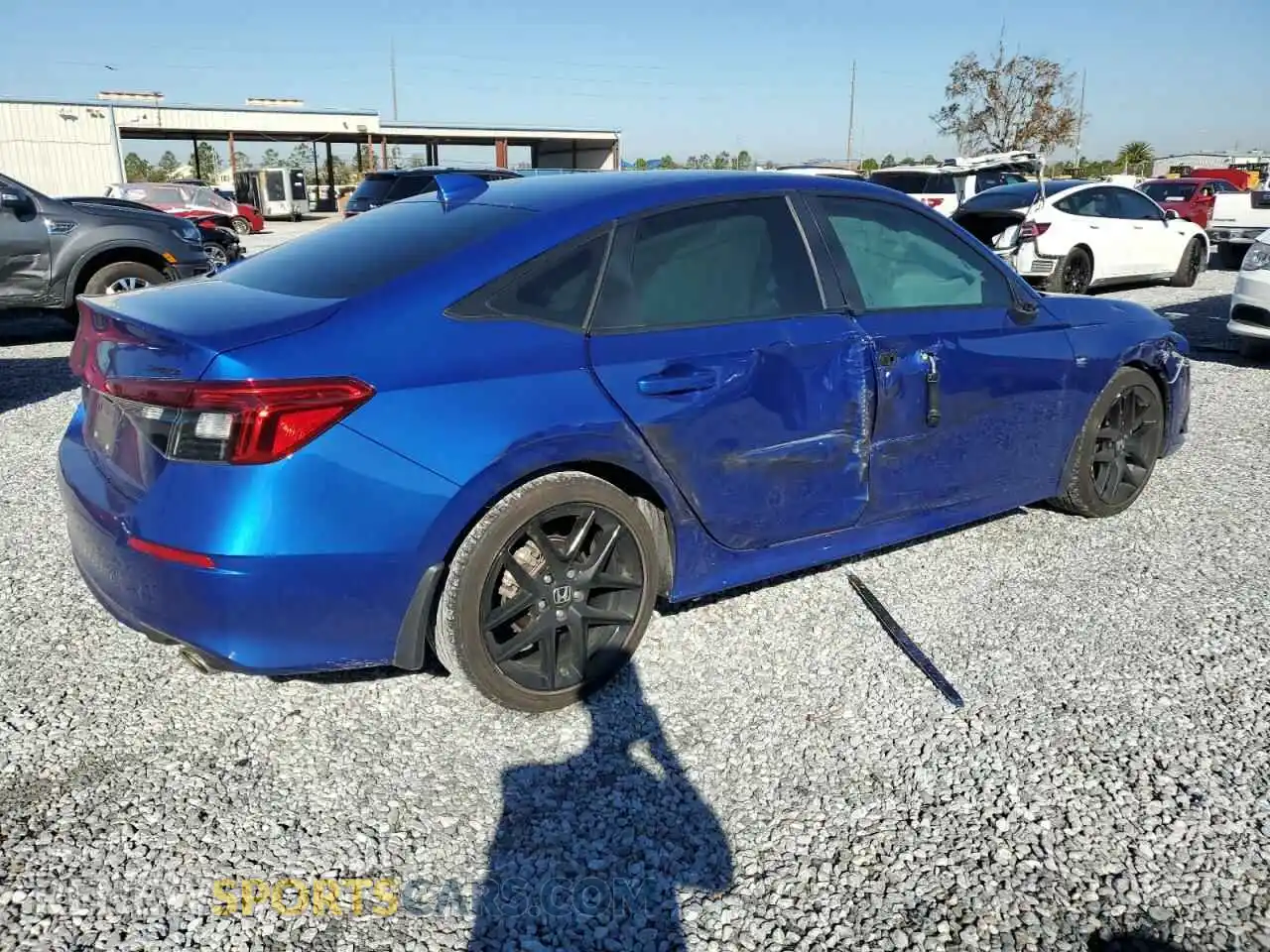3 Photograph of a damaged car 2HGFE2F5XNH602712 HONDA CIVIC 2022
