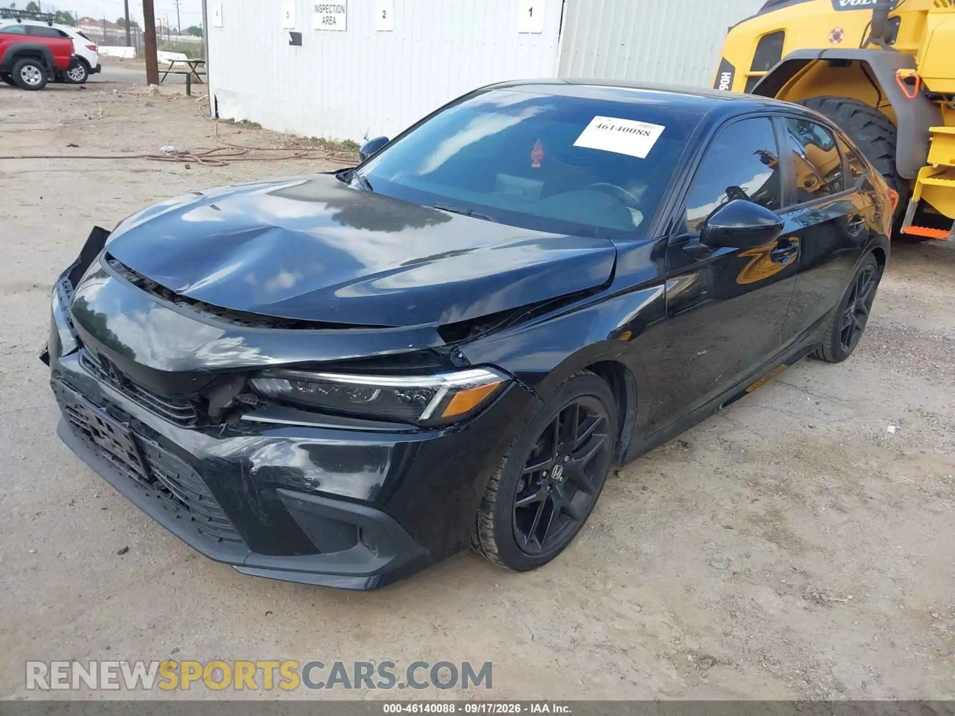 2 Photograph of a damaged car 2HGFE2F5XNH607666 HONDA CIVIC 2022