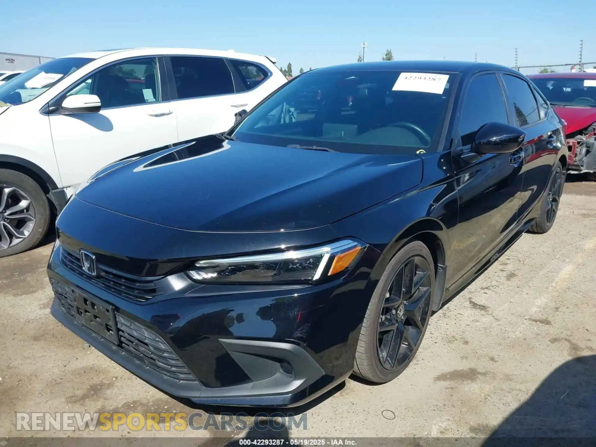 2 Photograph of a damaged car 2HGFE2F5XNH609773 HONDA CIVIC 2022