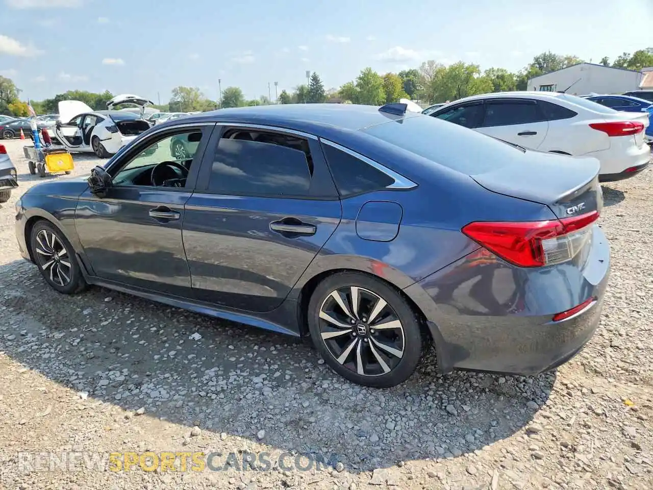 2 Photograph of a damaged car JHMFE1F76NX009353 HONDA CIVIC 2022
