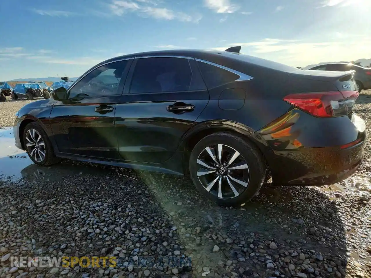 2 Photograph of a damaged car JHMFE1F77NX007613 HONDA CIVIC 2022