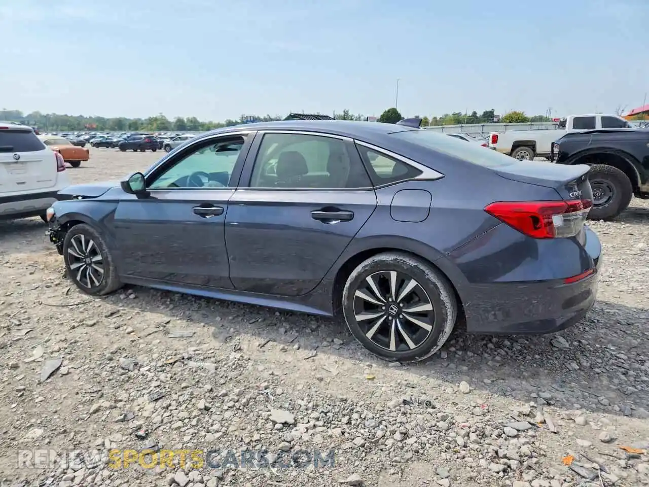 2 Photograph of a damaged car JHMFE1F77NX009152 HONDA CIVIC 2022