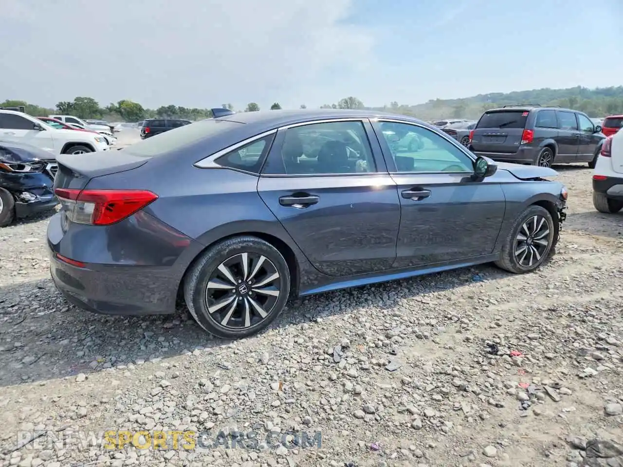 3 Photograph of a damaged car JHMFE1F77NX009152 HONDA CIVIC 2022