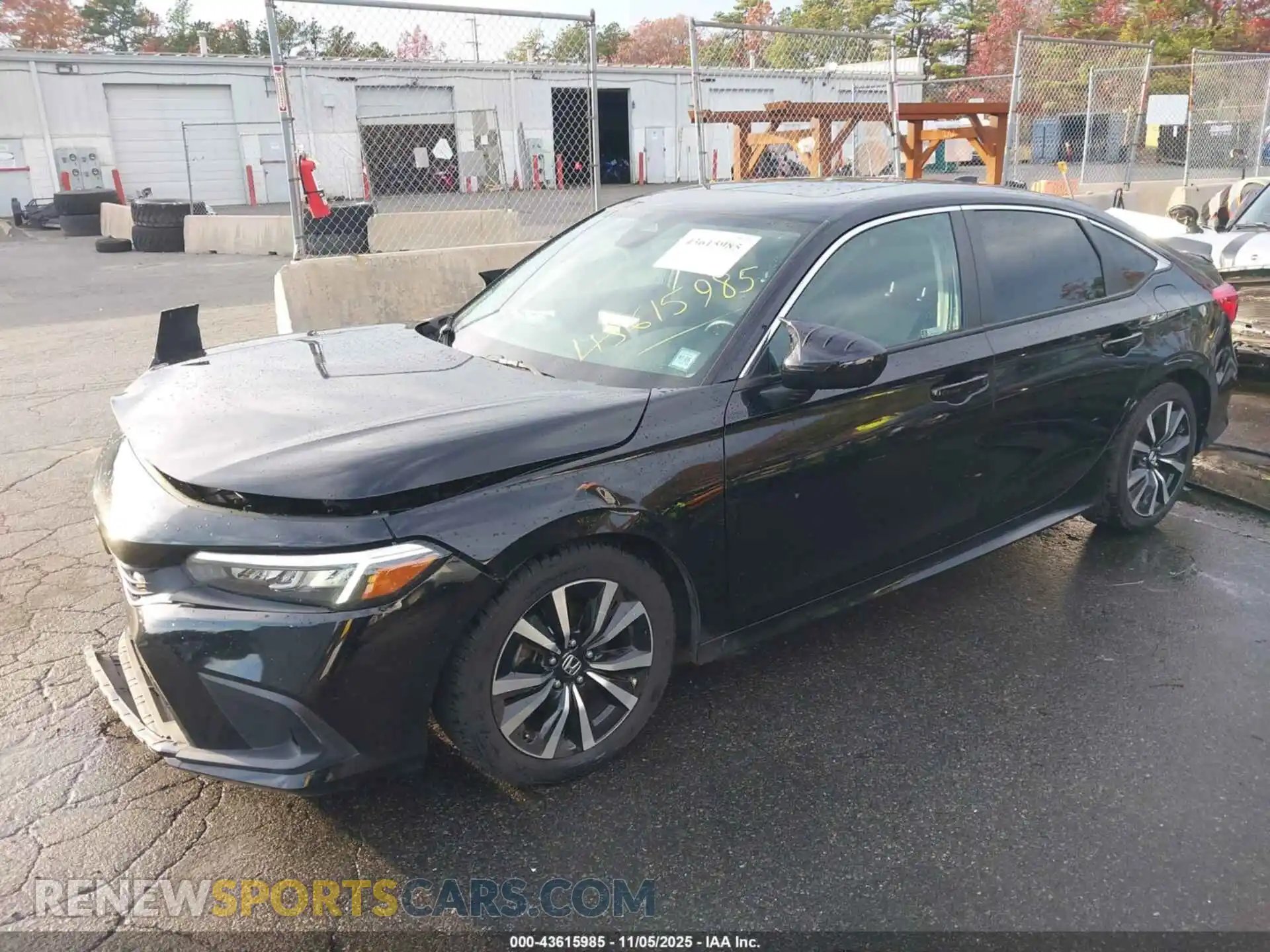 2 Photograph of a damaged car JHMFE1F7XNX009727 HONDA CIVIC 2022
