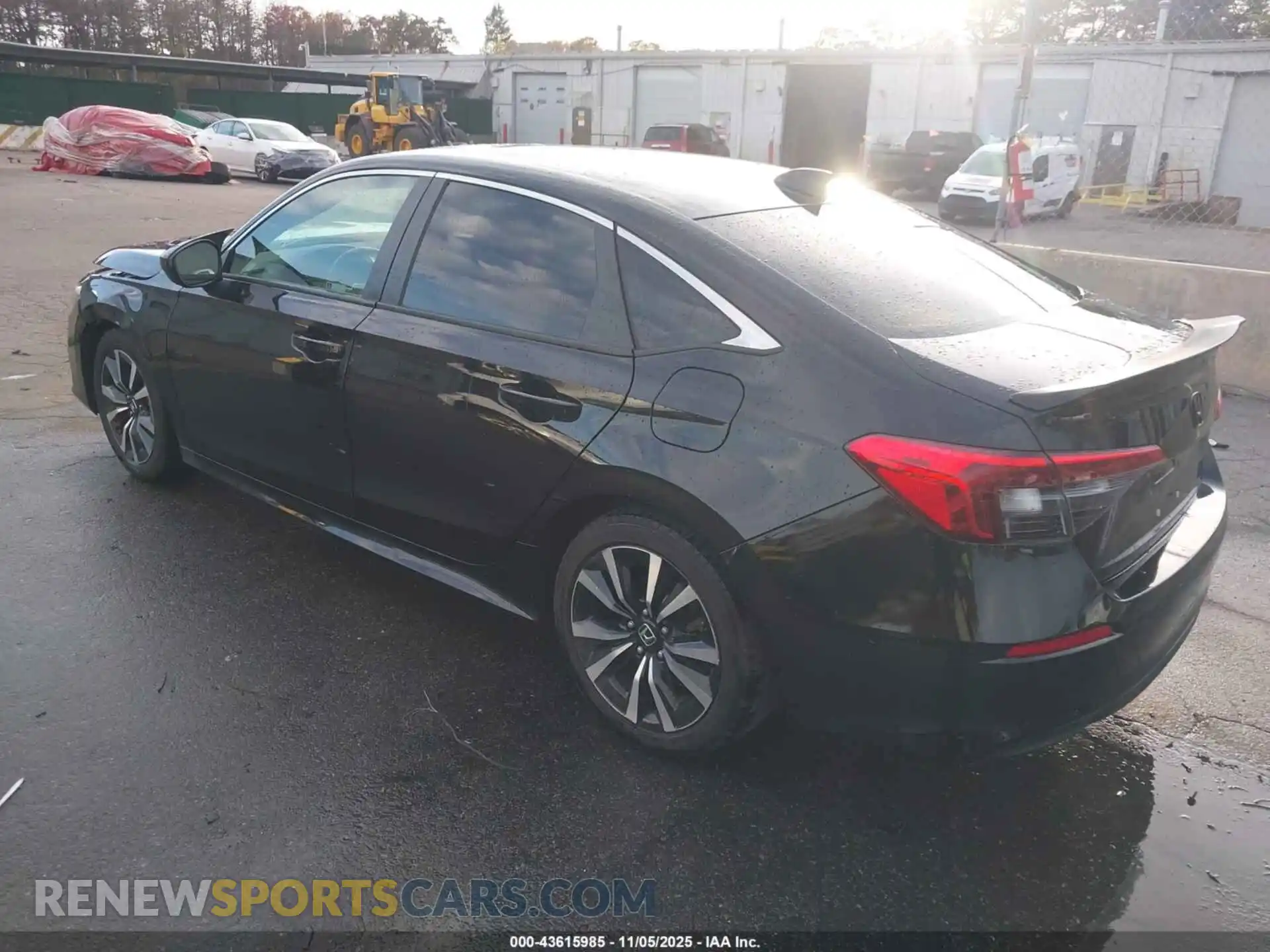 3 Photograph of a damaged car JHMFE1F7XNX009727 HONDA CIVIC 2022