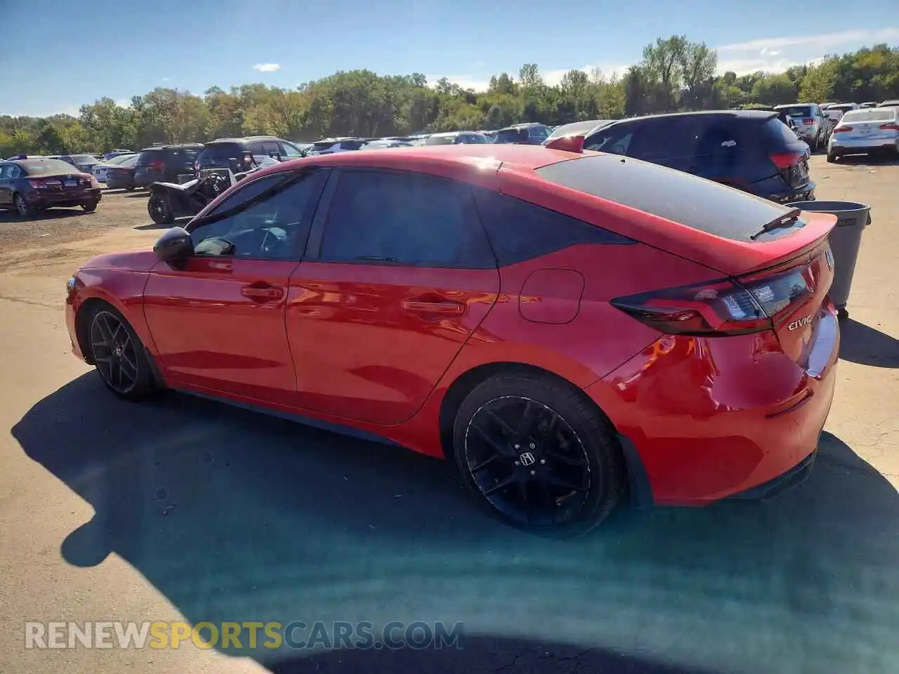 2 Photograph of a damaged car 19XFL2H85PE000133 HONDA CIVIC 2023