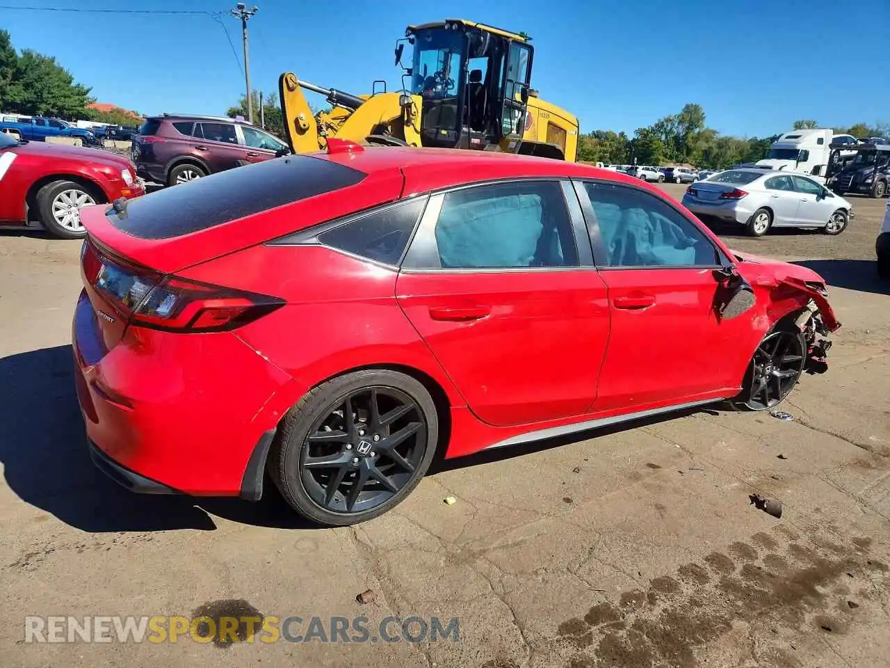 3 Photograph of a damaged car 19XFL2H85PE000133 HONDA CIVIC 2023