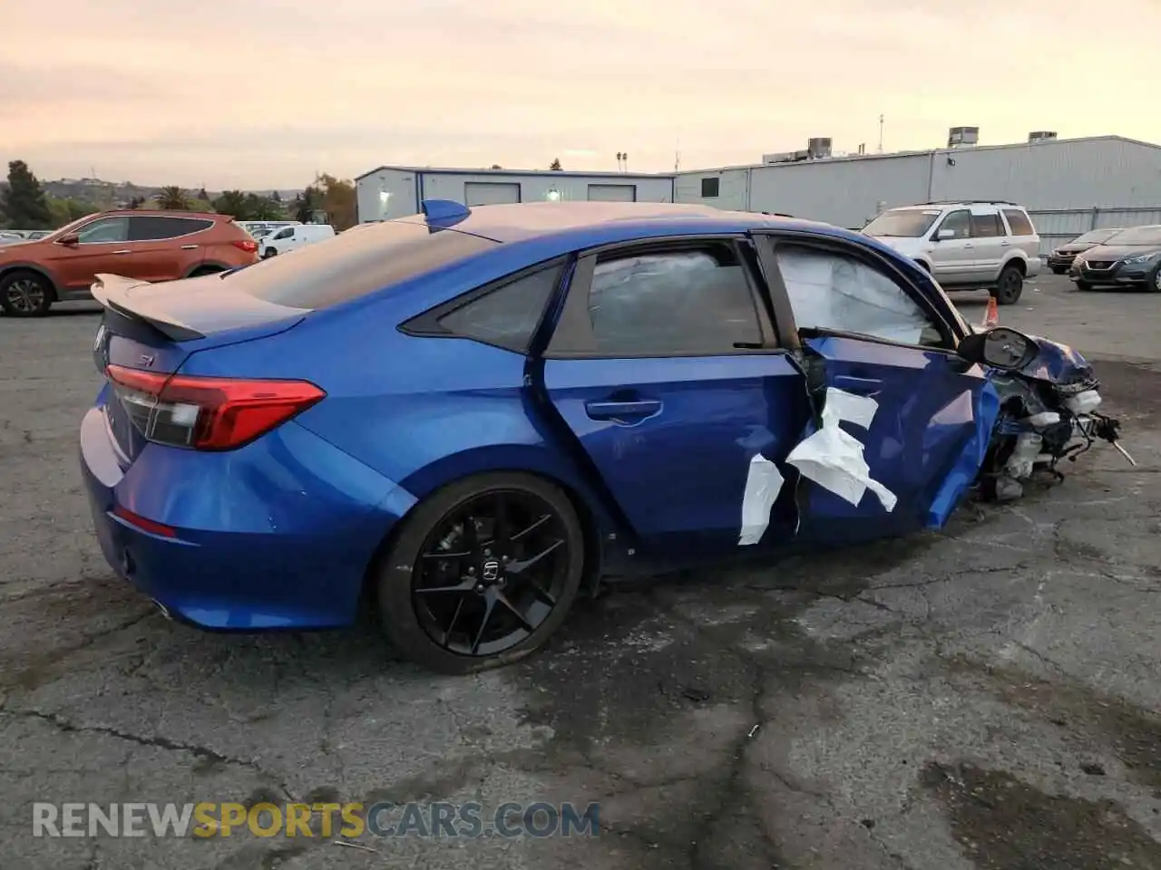 3 Photograph of a damaged car 2HGFE1E51PH471071 HONDA CIVIC 2023