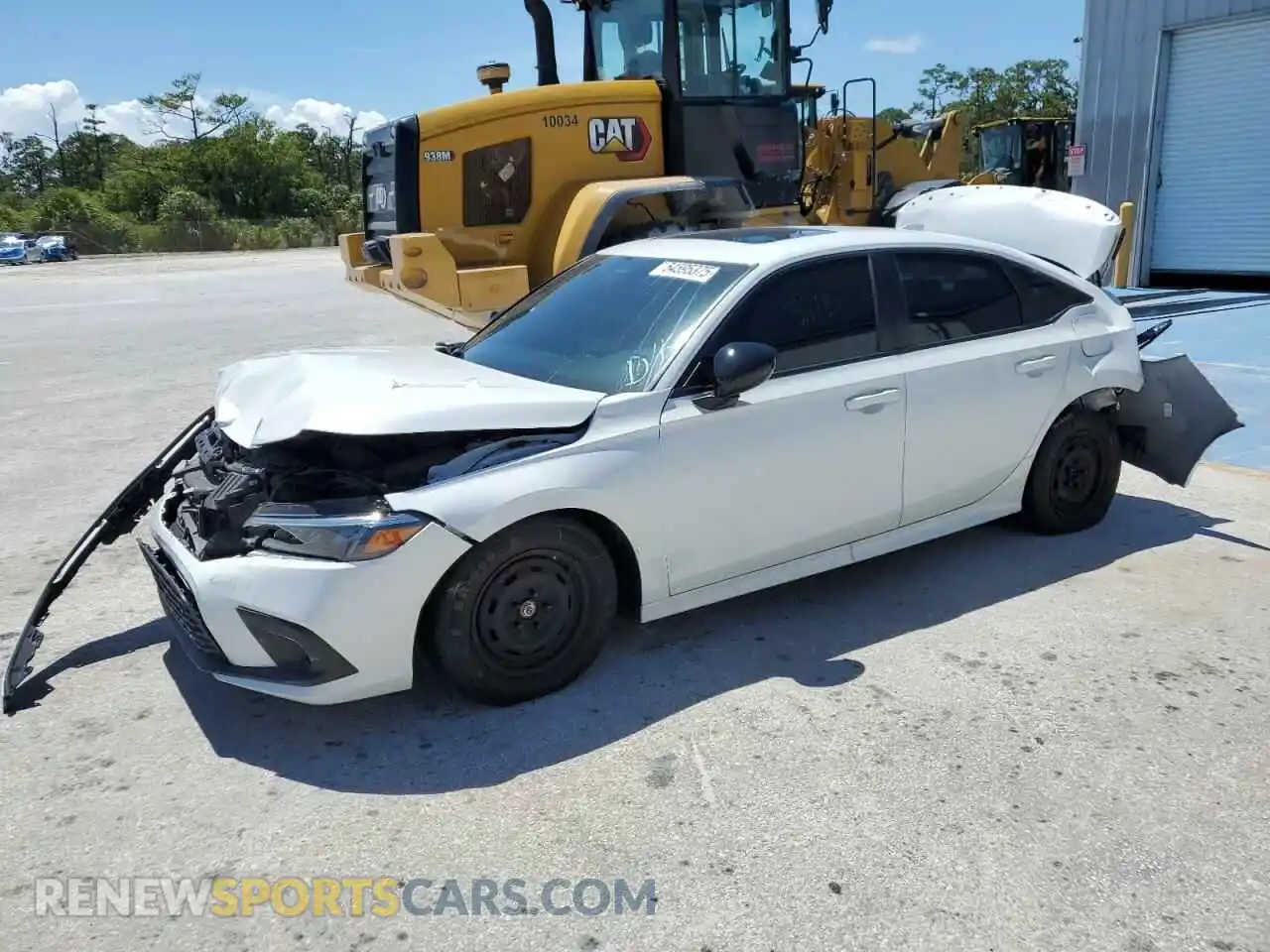 1 Photograph of a damaged car 2HGFE1E54PH474045 HONDA CIVIC 2023