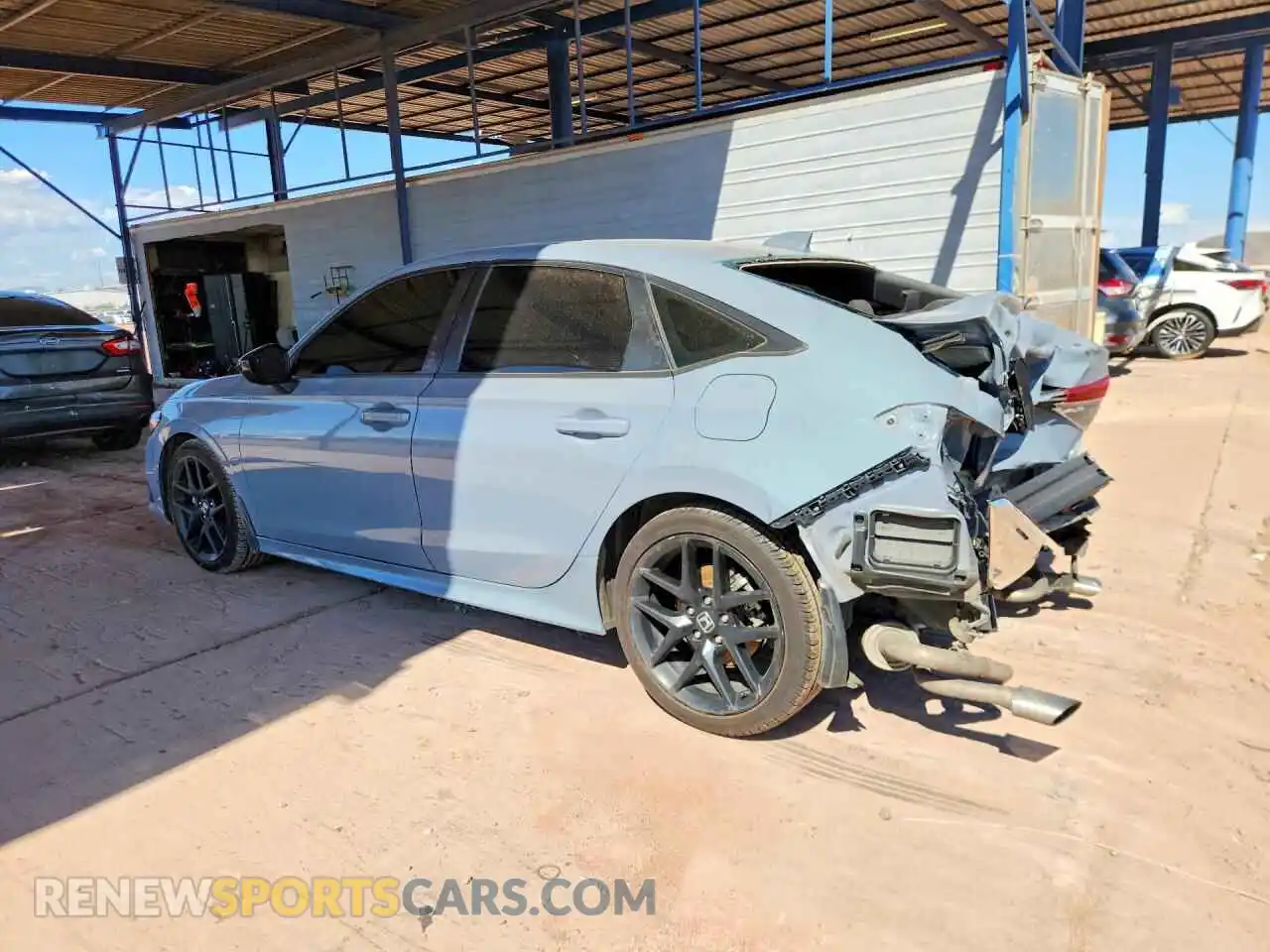 2 Photograph of a damaged car 2HGFE1E55PH472014 HONDA CIVIC 2023