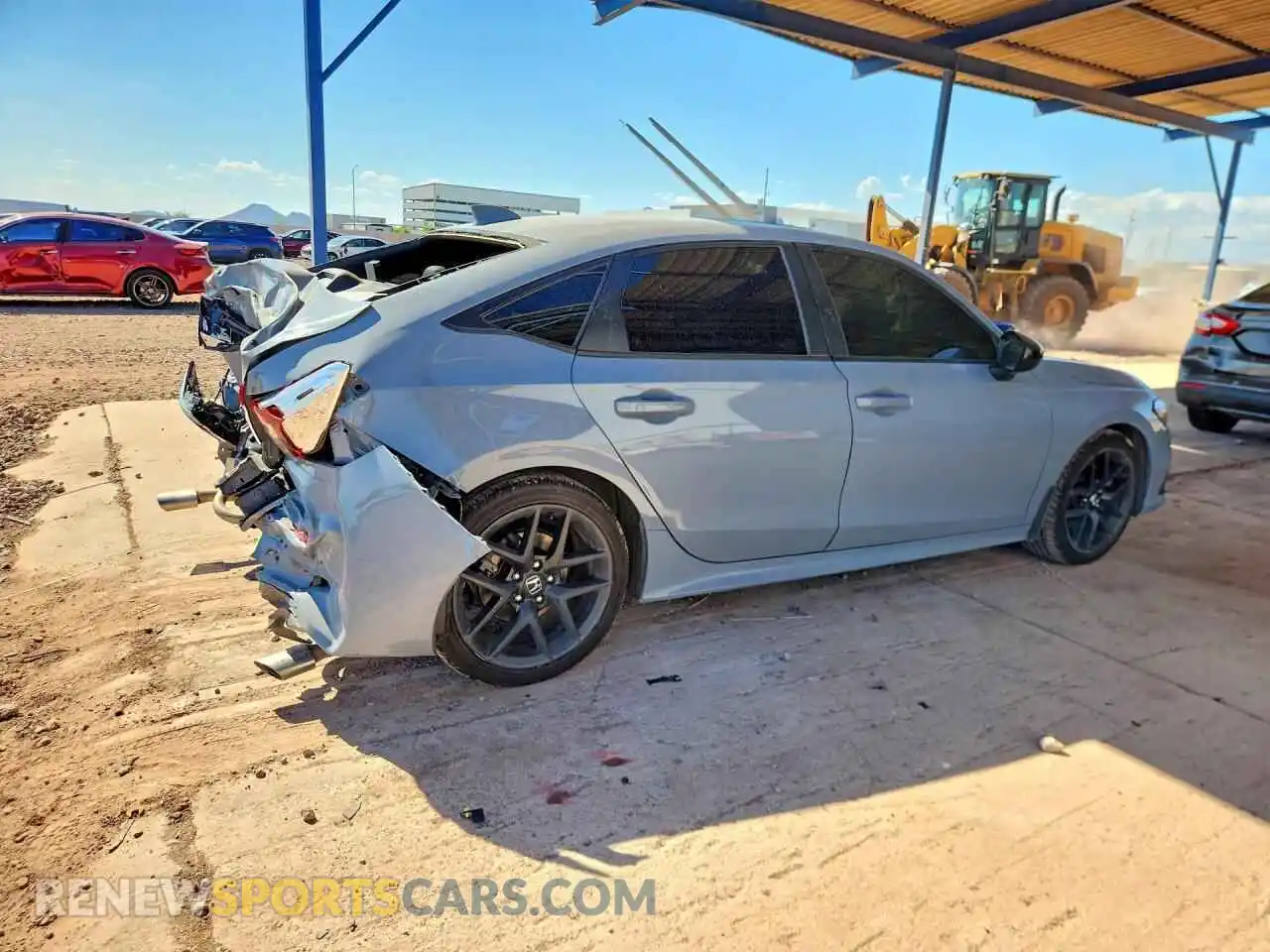 3 Photograph of a damaged car 2HGFE1E55PH472014 HONDA CIVIC 2023