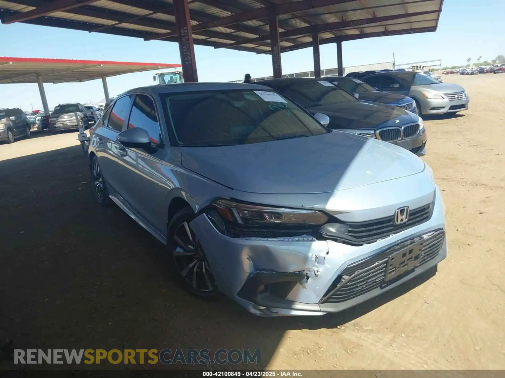 1 Photograph of a damaged car 2HGFE1F70PH310050 HONDA CIVIC 2023