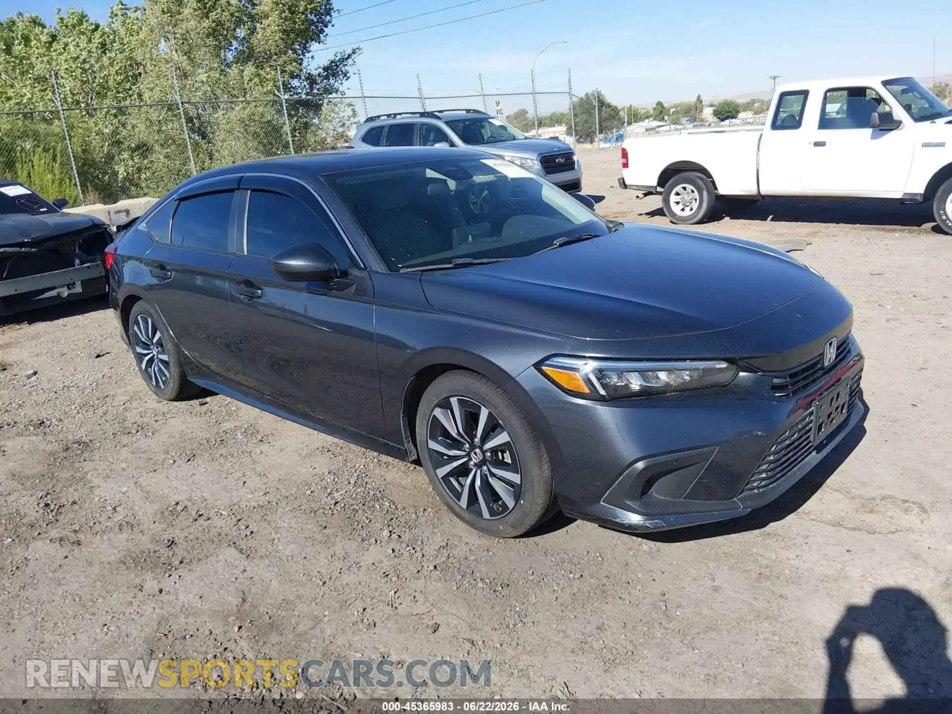1 Photograph of a damaged car 2HGFE1F70PH319475 HONDA CIVIC 2023