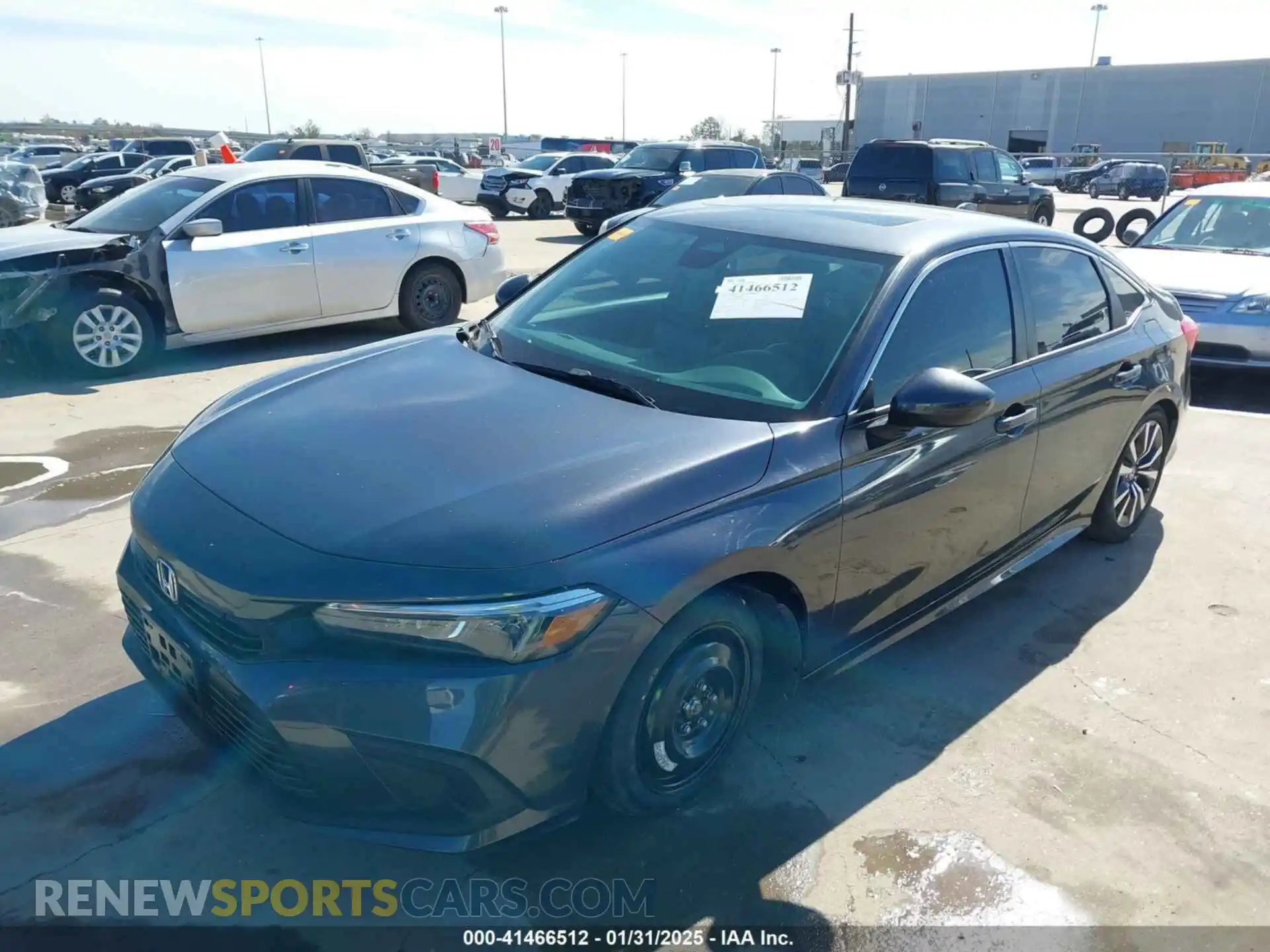 2 Photograph of a damaged car 2HGFE1F71PH301566 HONDA CIVIC 2023