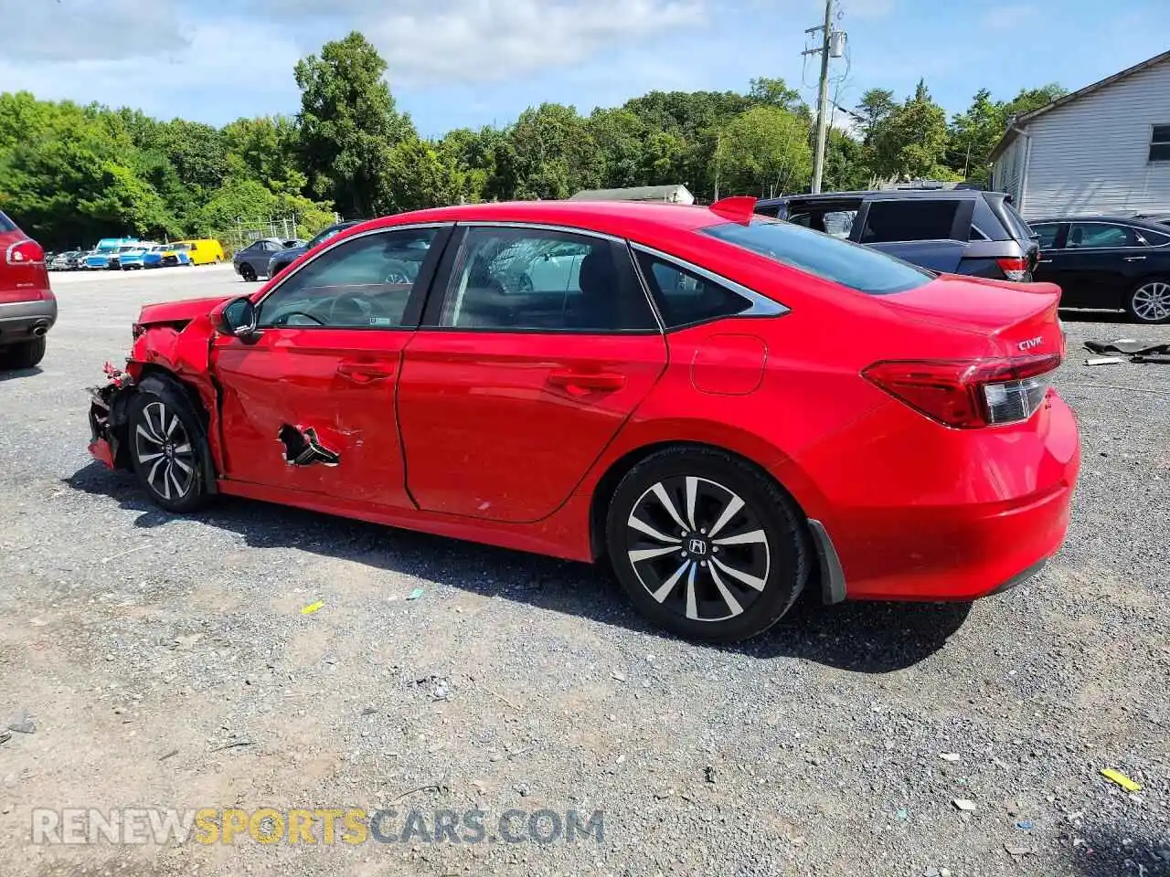 2 Photograph of a damaged car 2HGFE1F71PH302863 HONDA CIVIC 2023