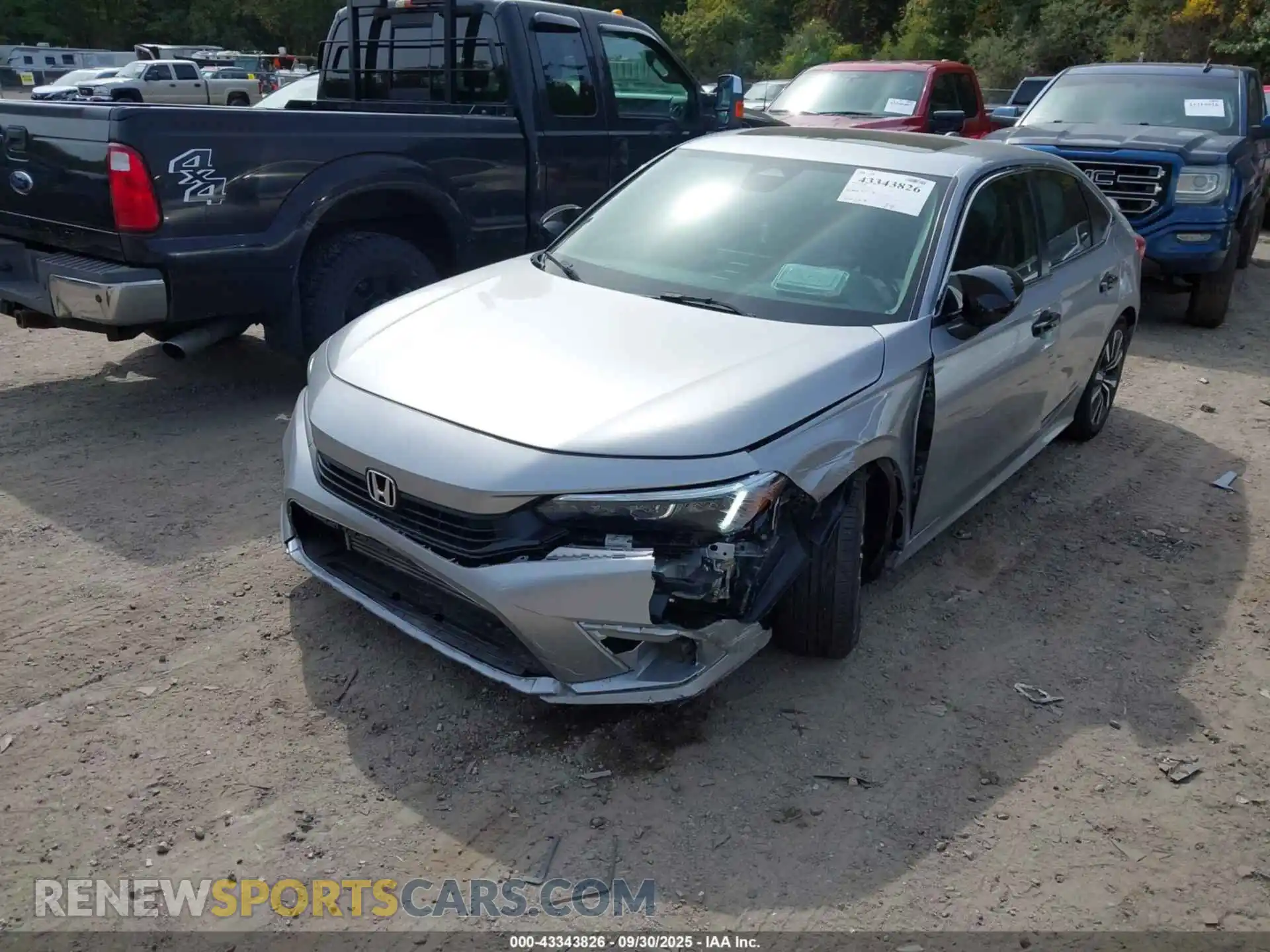 2 Photograph of a damaged car 2HGFE1F71PH304600 HONDA CIVIC 2023