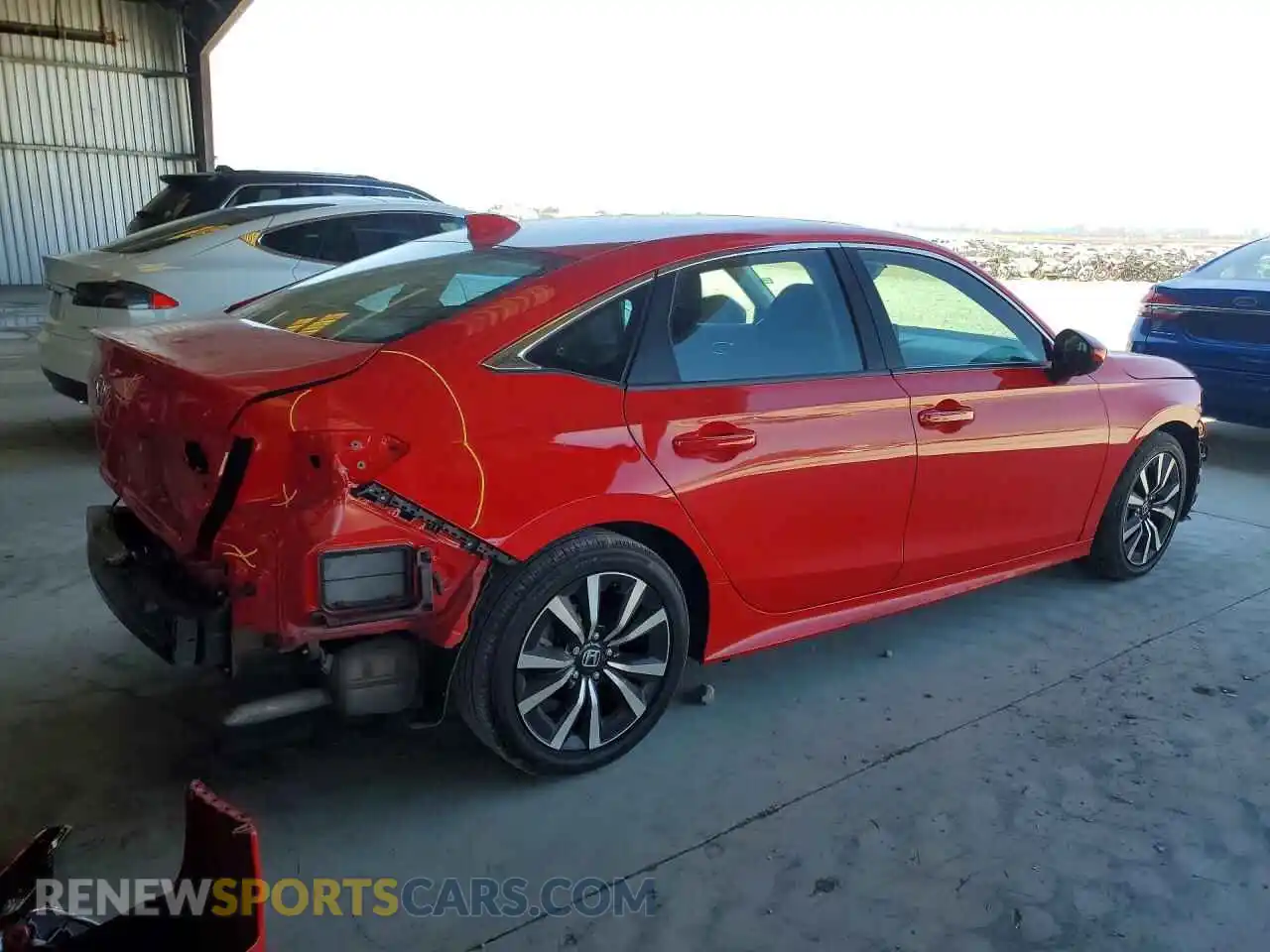 3 Фотография поврежденного автомобиля 2HGFE1F71PH311059 HONDA CIVIC 2023