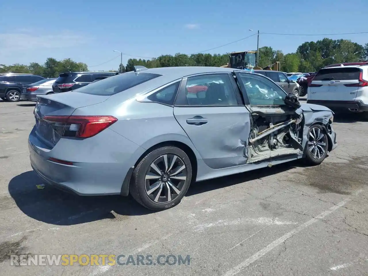 3 Photograph of a damaged car 2HGFE1F71PH323292 HONDA CIVIC 2023