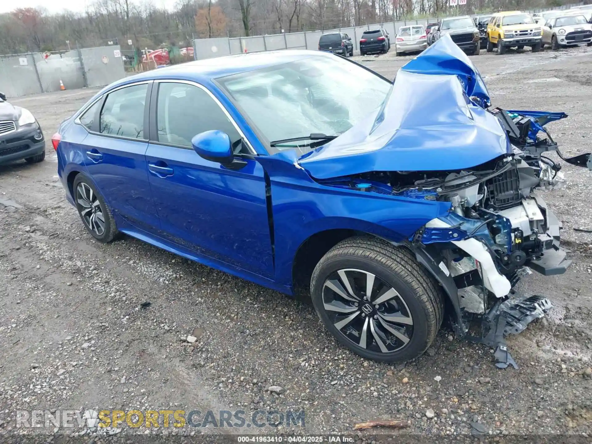1 Photograph of a damaged car 2HGFE1F72PH302001 HONDA CIVIC 2023