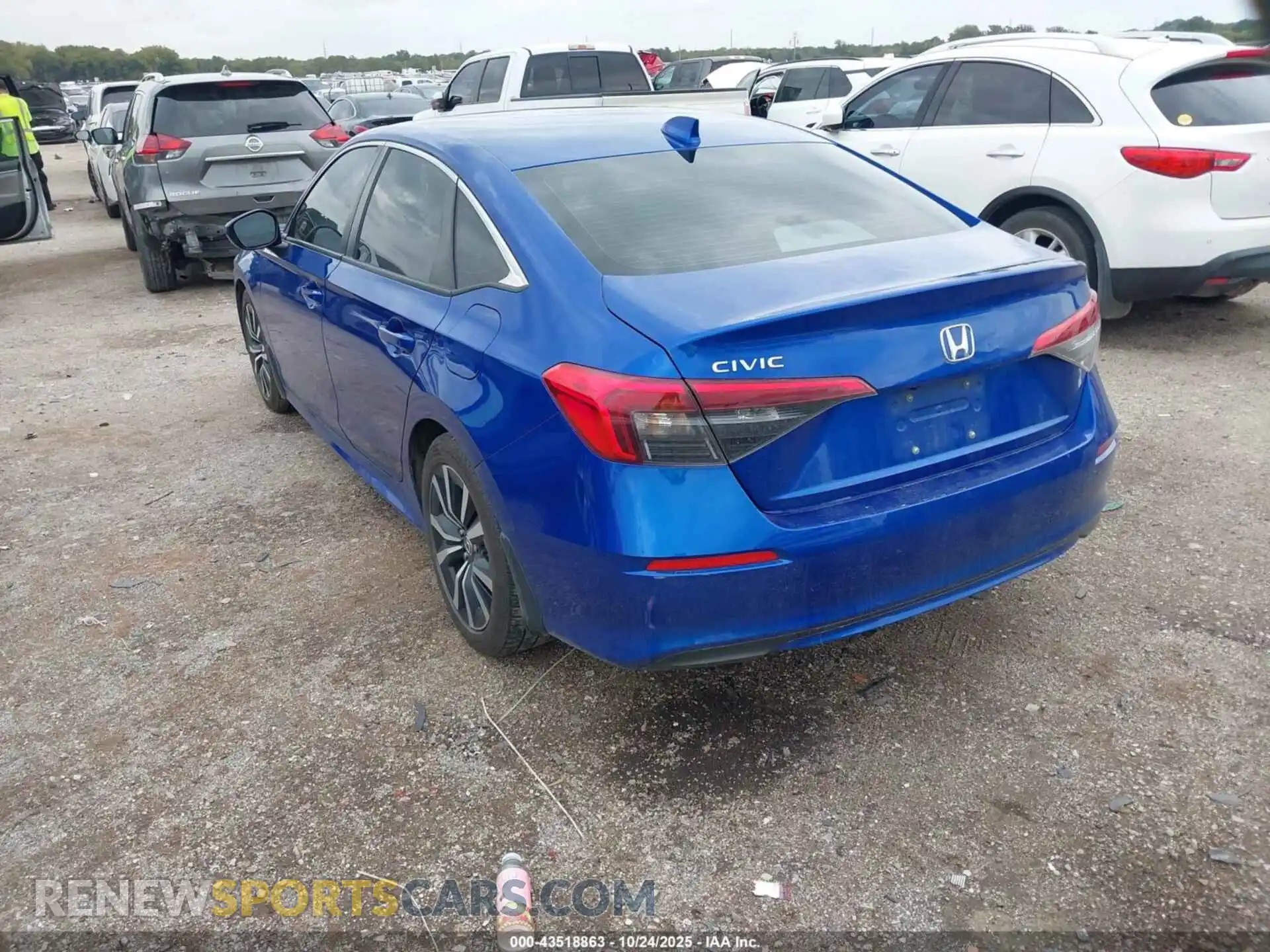 3 Photograph of a damaged car 2HGFE1F72PH311166 HONDA CIVIC 2023
