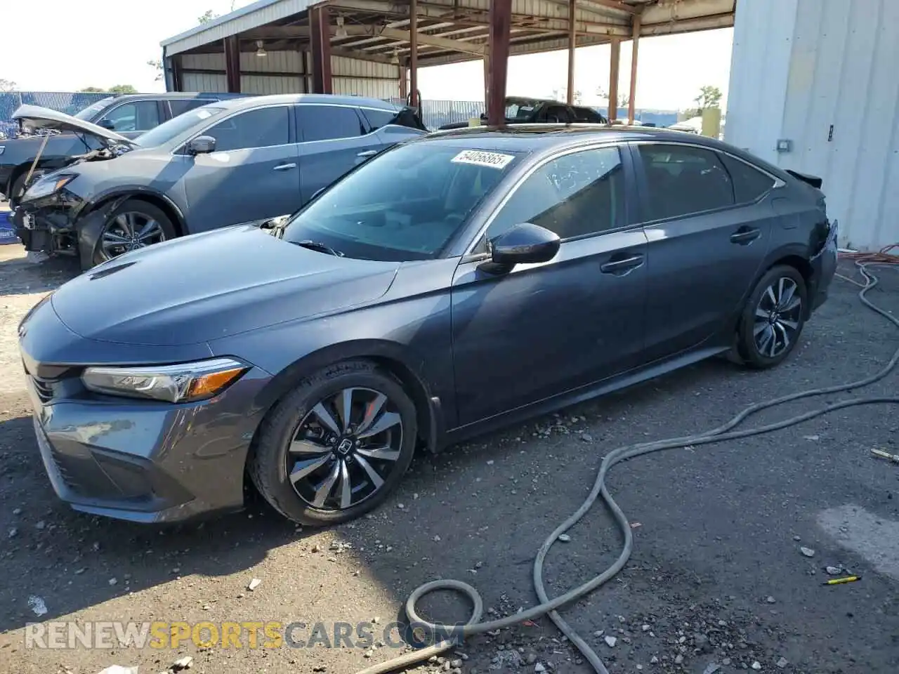 1 Photograph of a damaged car 2HGFE1F72PH311622 HONDA CIVIC 2023