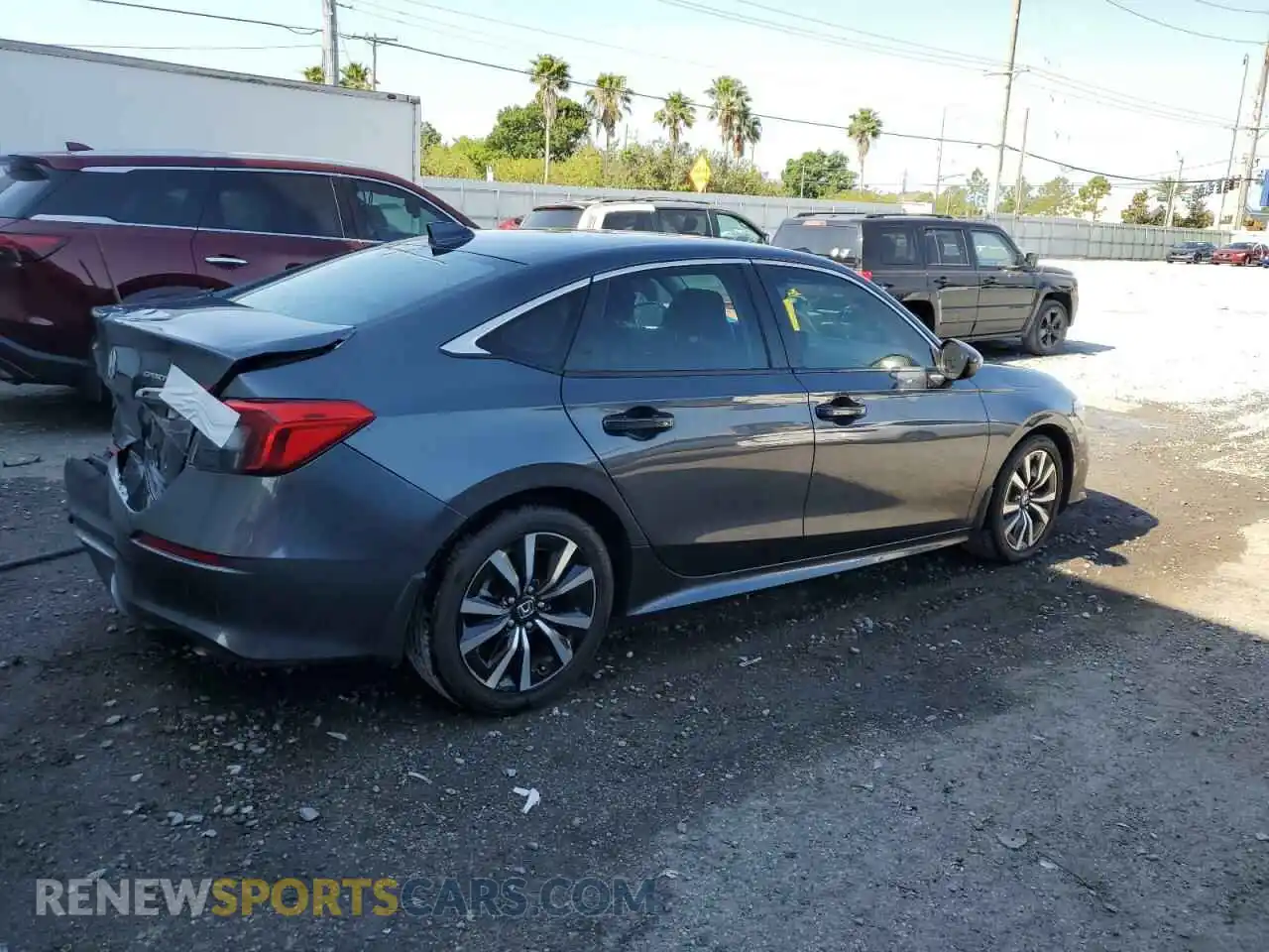 3 Photograph of a damaged car 2HGFE1F72PH311622 HONDA CIVIC 2023
