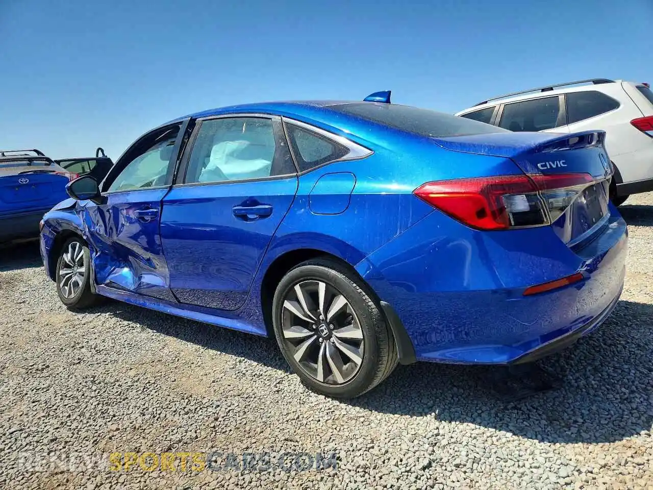 2 Photograph of a damaged car 2HGFE1F72PH316819 HONDA CIVIC 2023