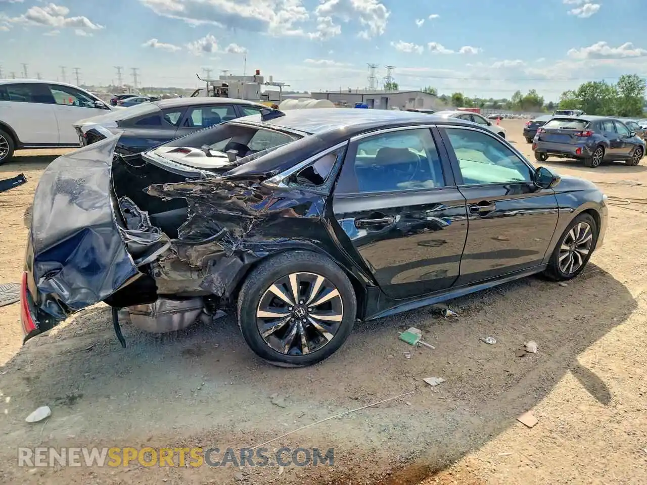 3 Photograph of a damaged car 2HGFE1F73PH320538 HONDA CIVIC 2023