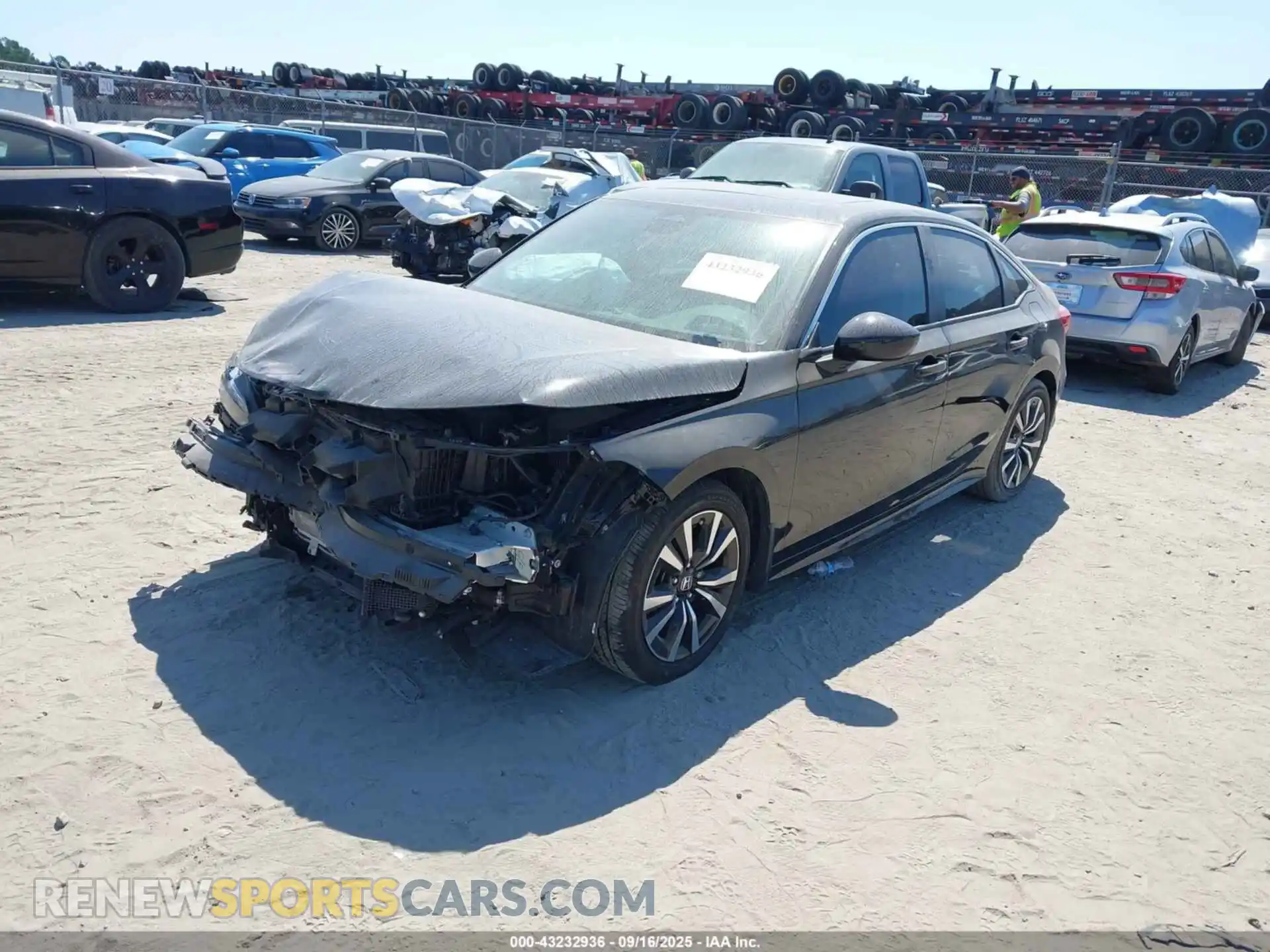 2 Photograph of a damaged car 2HGFE1F73PH322760 HONDA CIVIC 2023