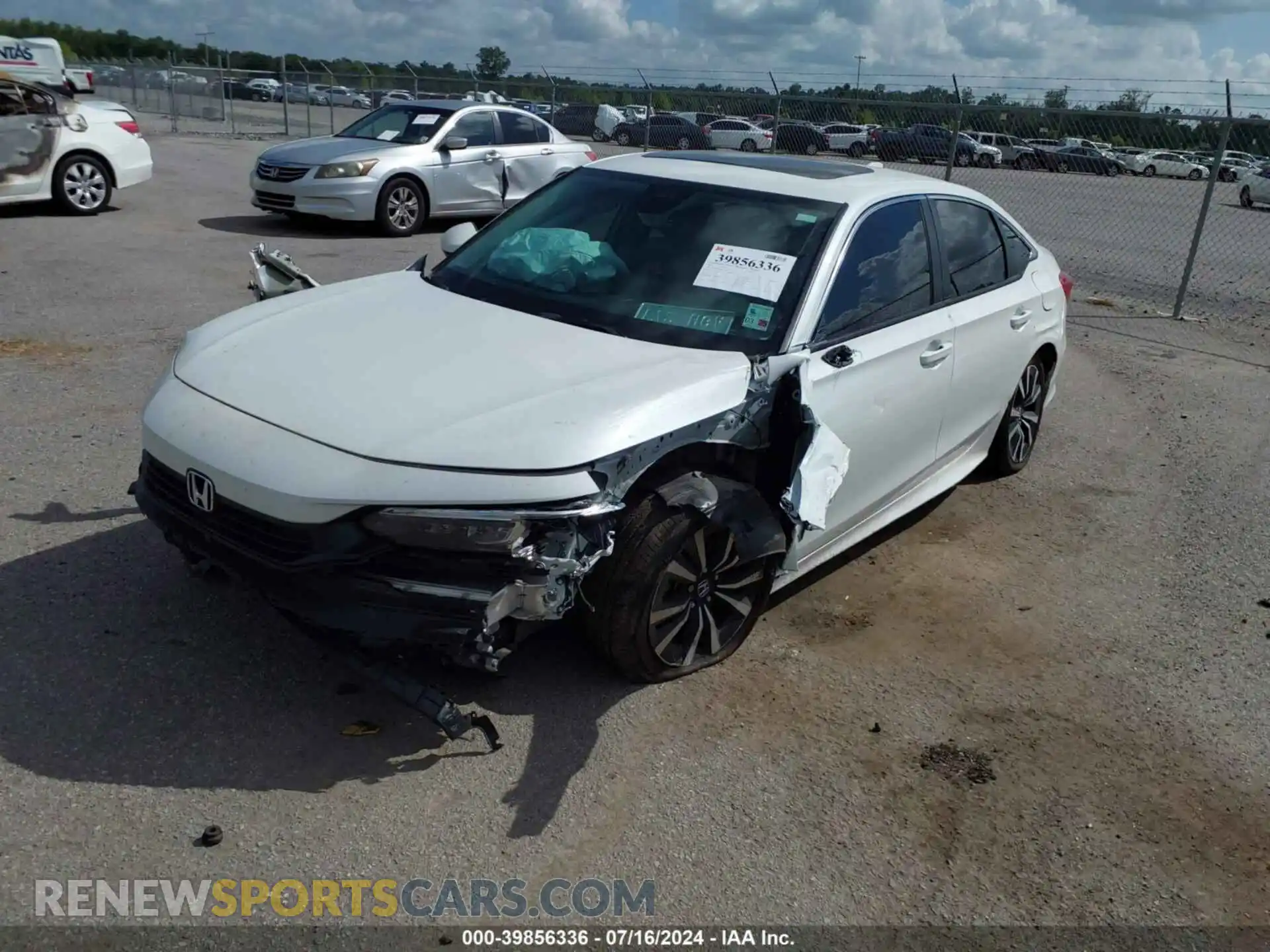 2 Photograph of a damaged car 2HGFE1F74PH306745 HONDA CIVIC 2023