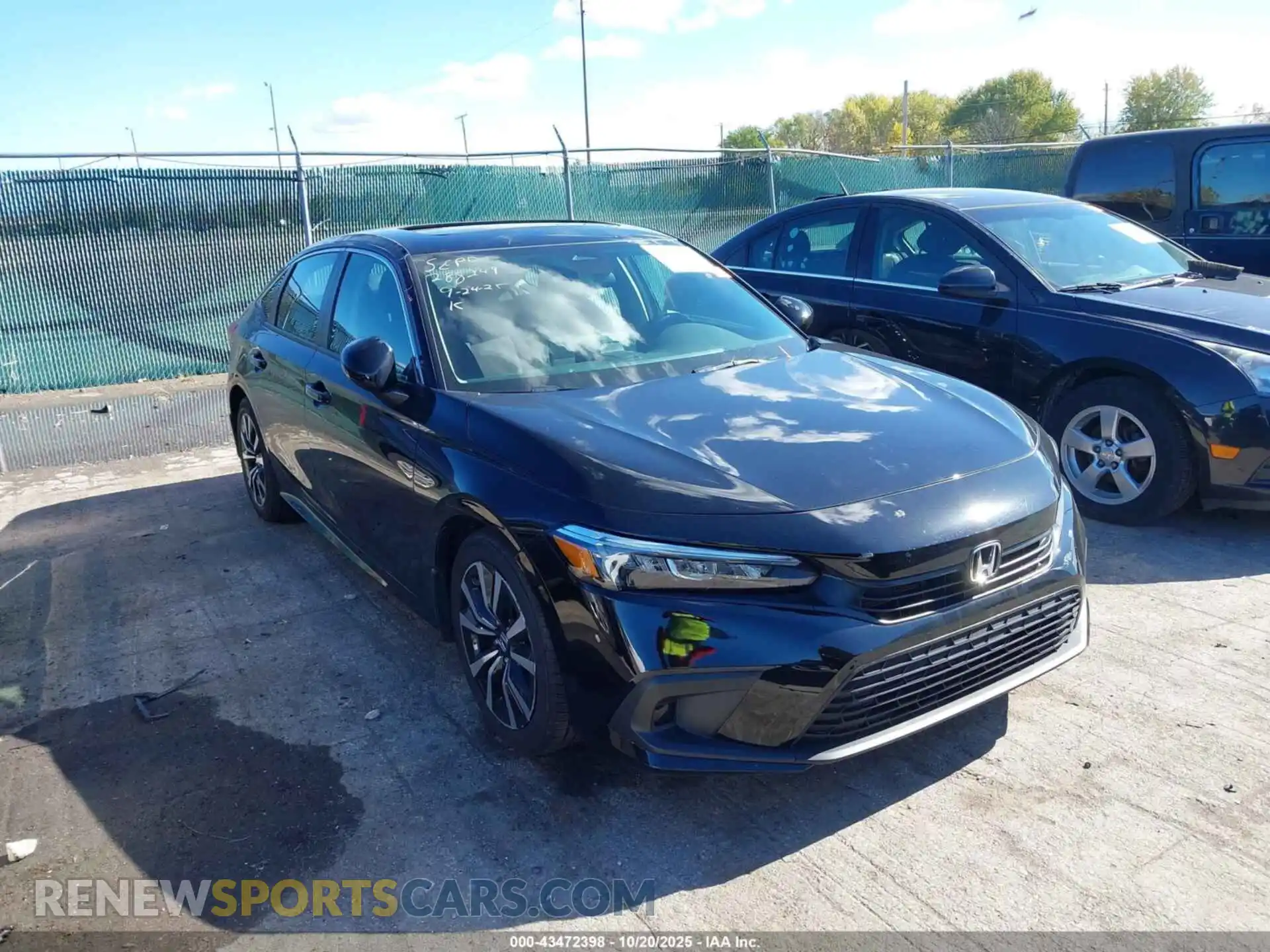1 Photograph of a damaged car 2HGFE1F74PH314084 HONDA CIVIC 2023