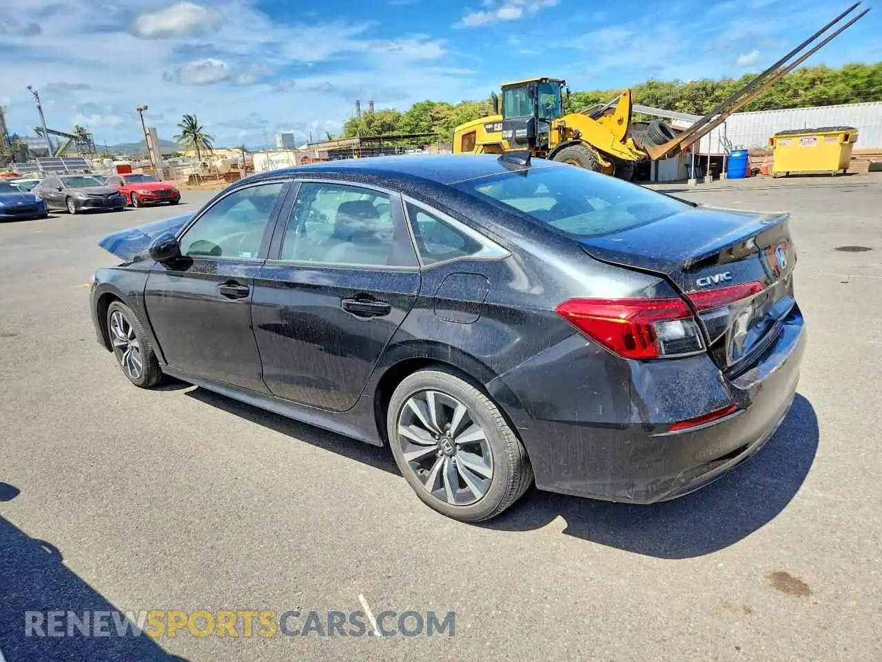 2 Photograph of a damaged car 2HGFE1F74PH318958 HONDA CIVIC 2023