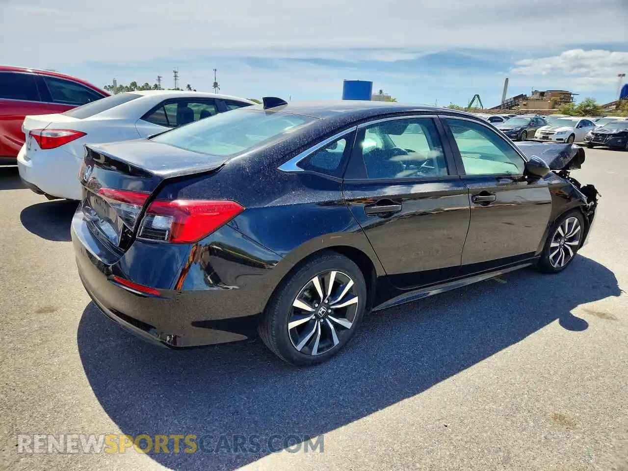 3 Photograph of a damaged car 2HGFE1F74PH318958 HONDA CIVIC 2023
